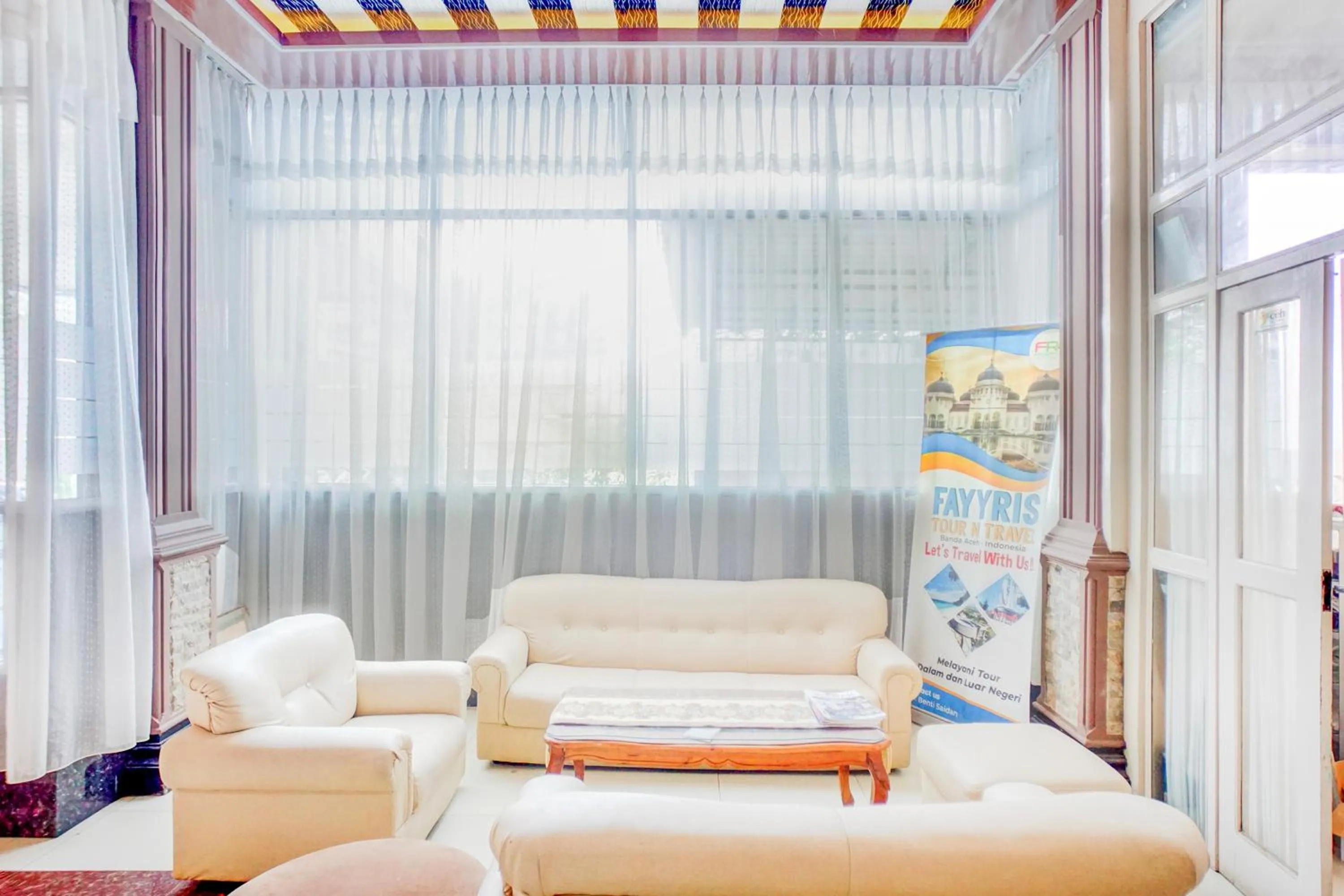 Seating area in Collection O Darussalam Near Universitas Syiah Kuala Formerly Meurah Mulia