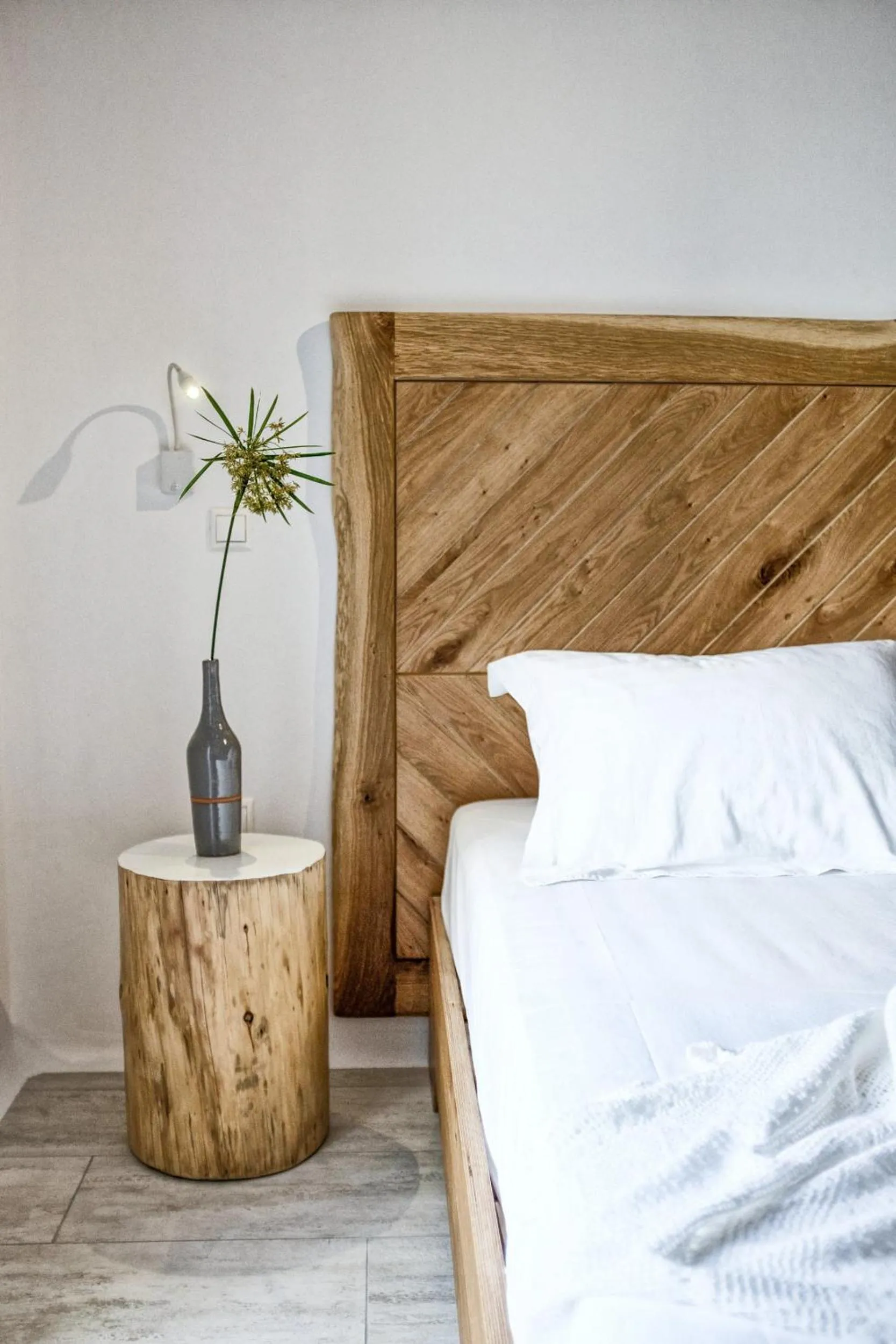 Bed in Orkos Beach Hotel