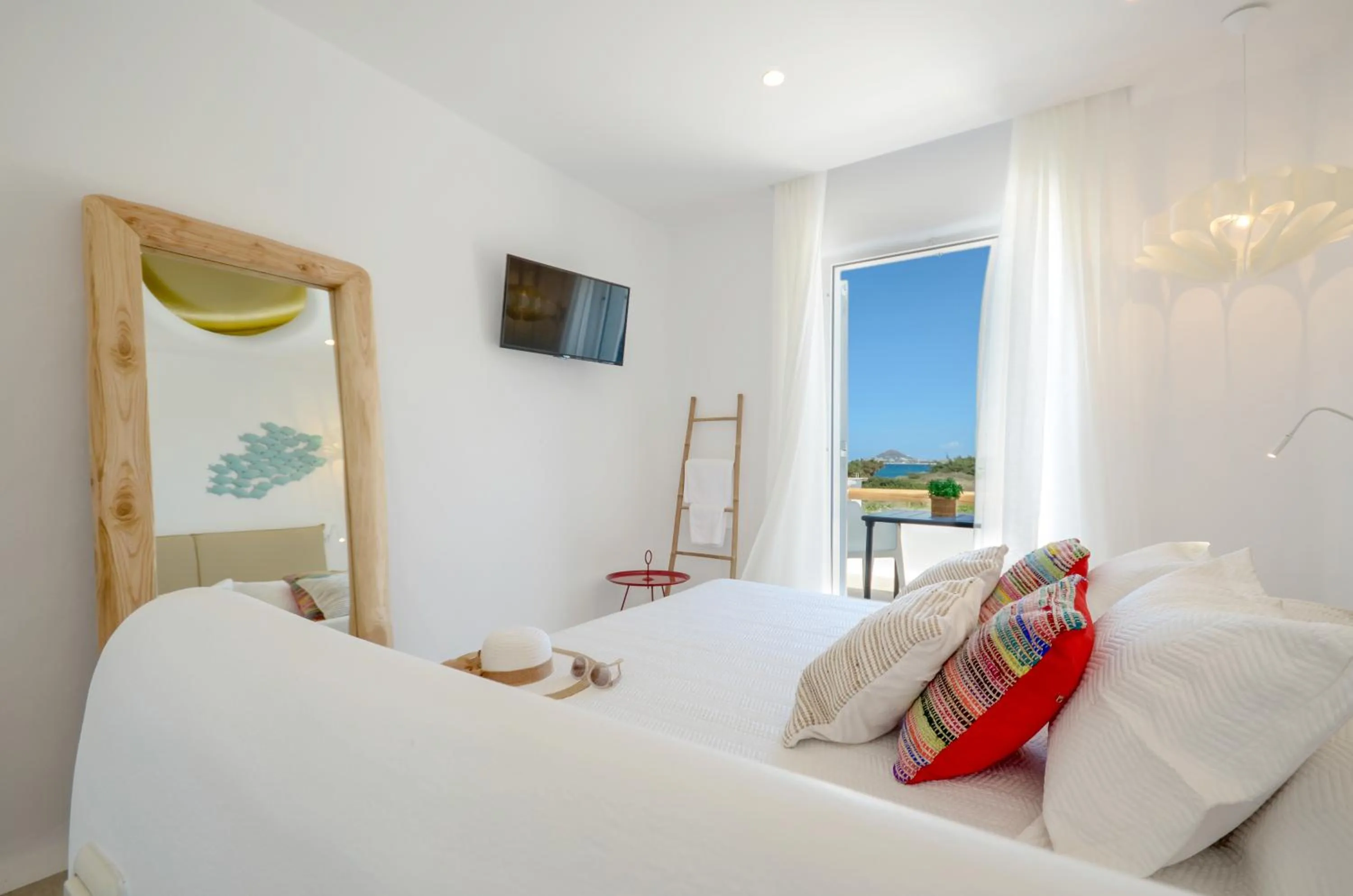Photo of the whole room, Bed in Orkos Beach Hotel