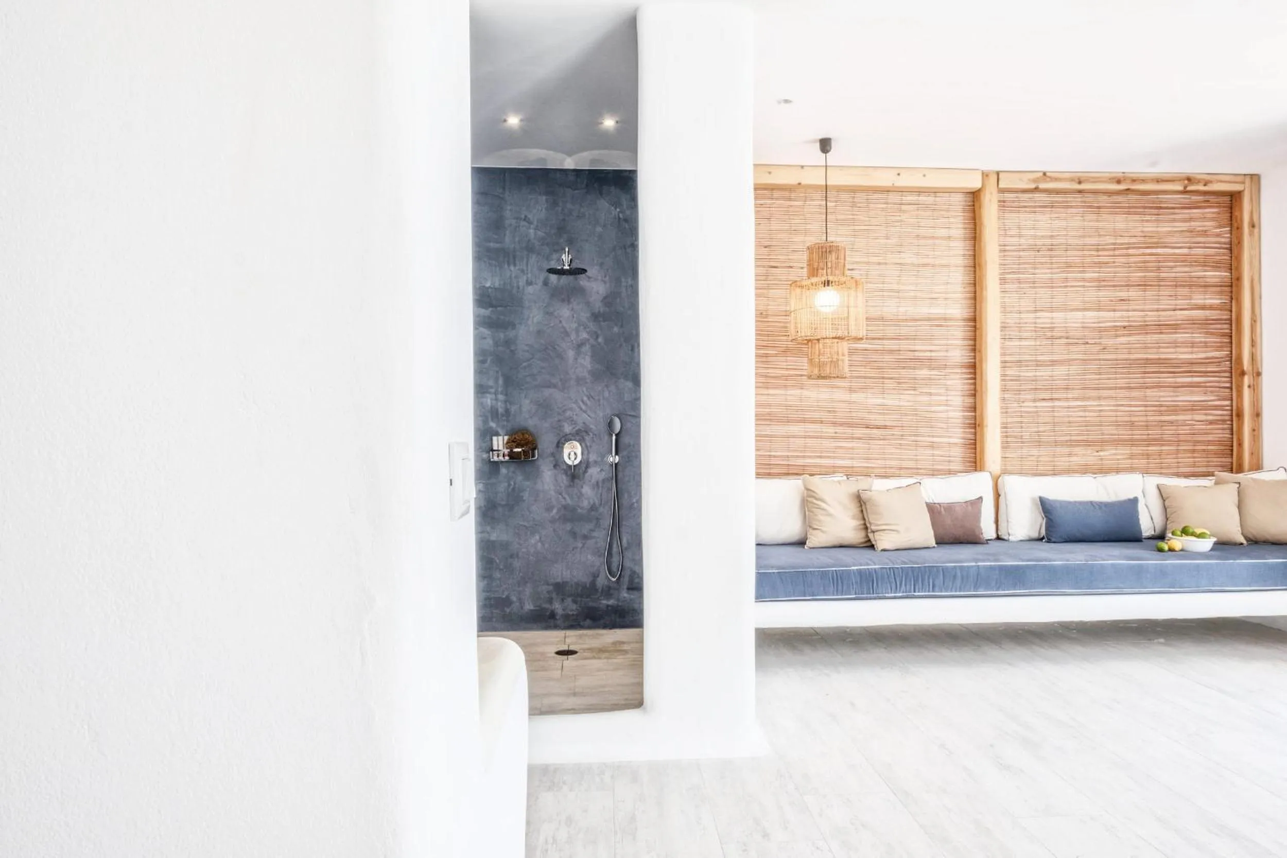 Shower in Orkos Beach Hotel