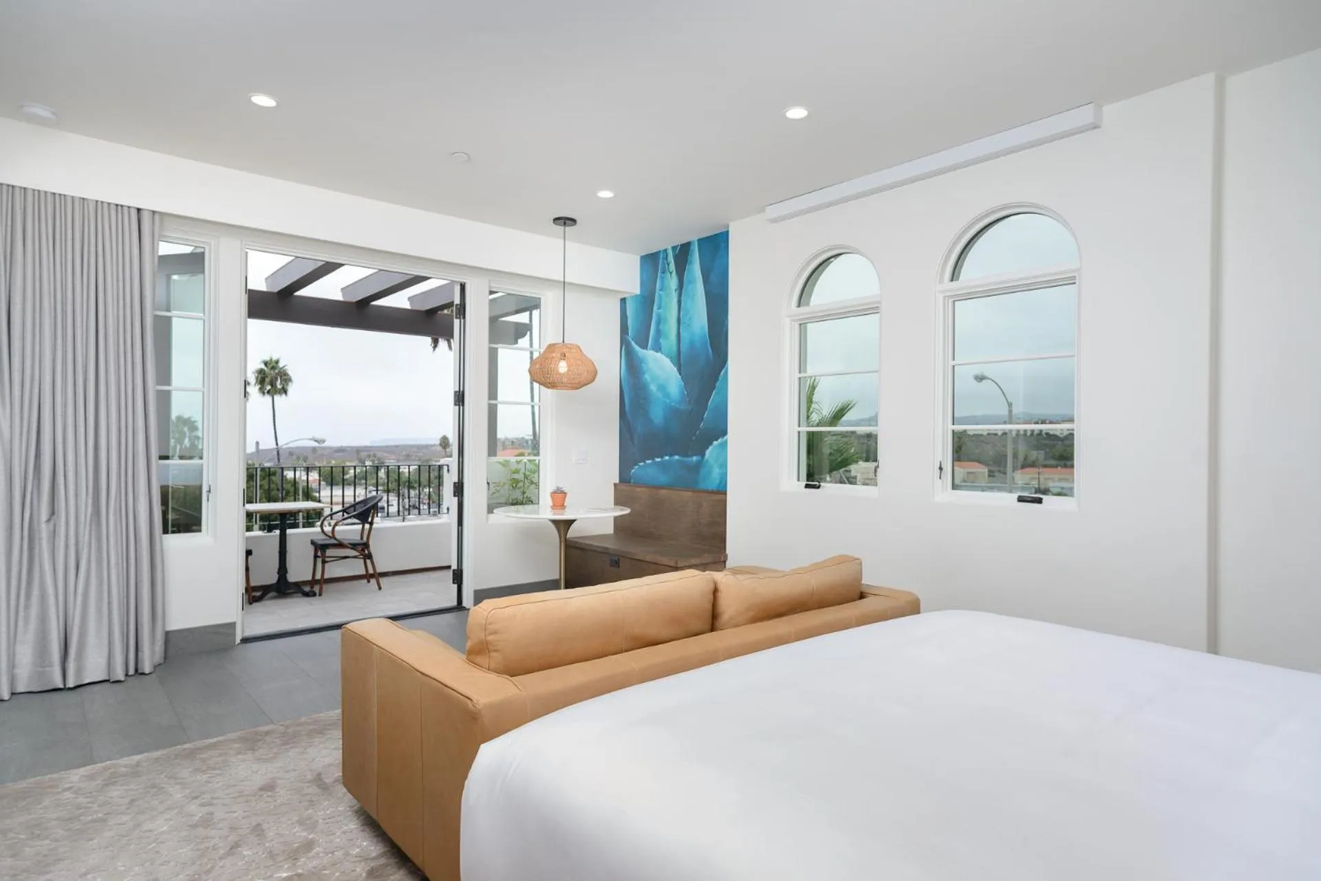 Bed in North Beach Villa