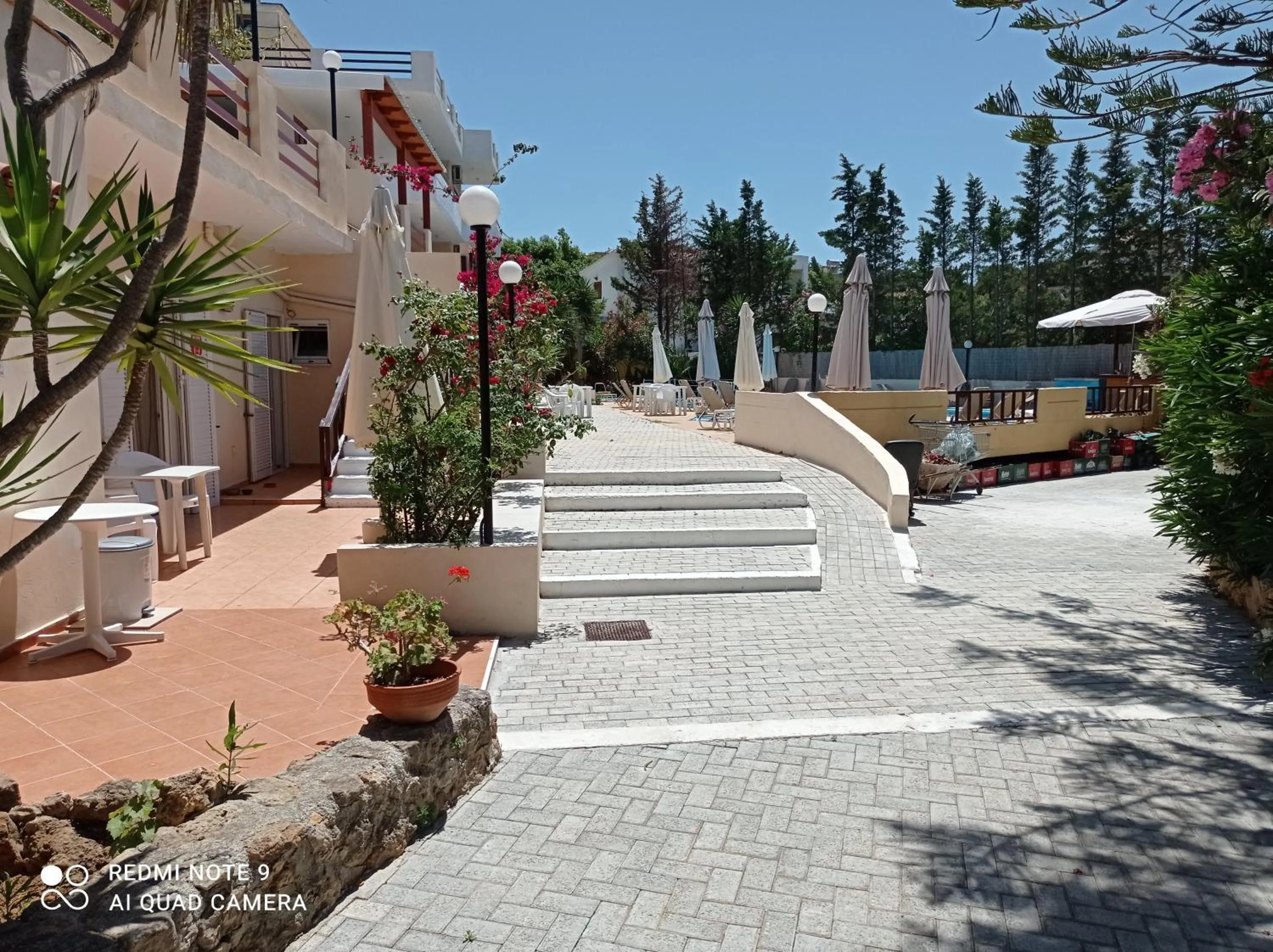 Patio in Alexandros Studios