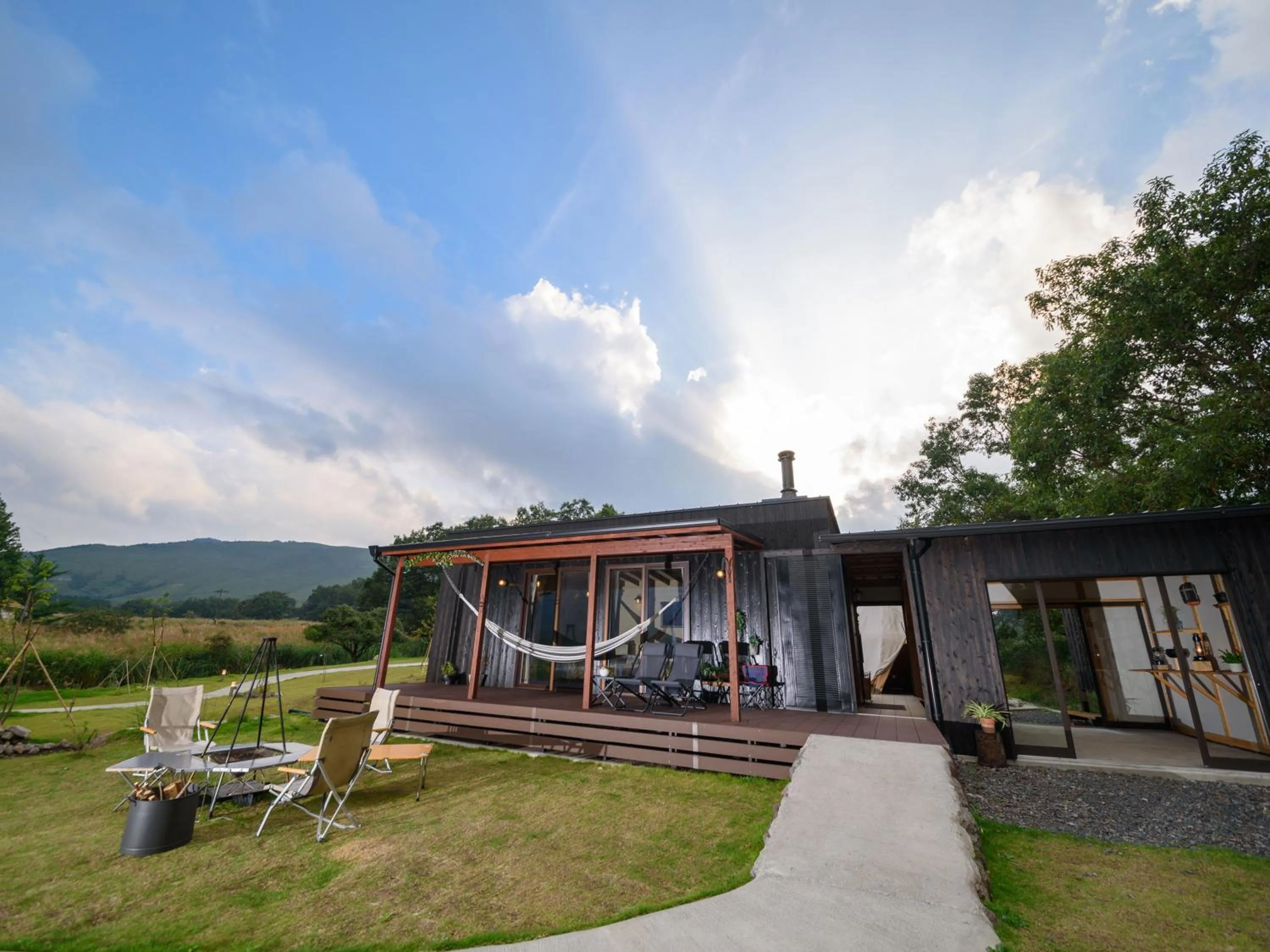 Property building in The Sense of Wonder Holistic Glamping