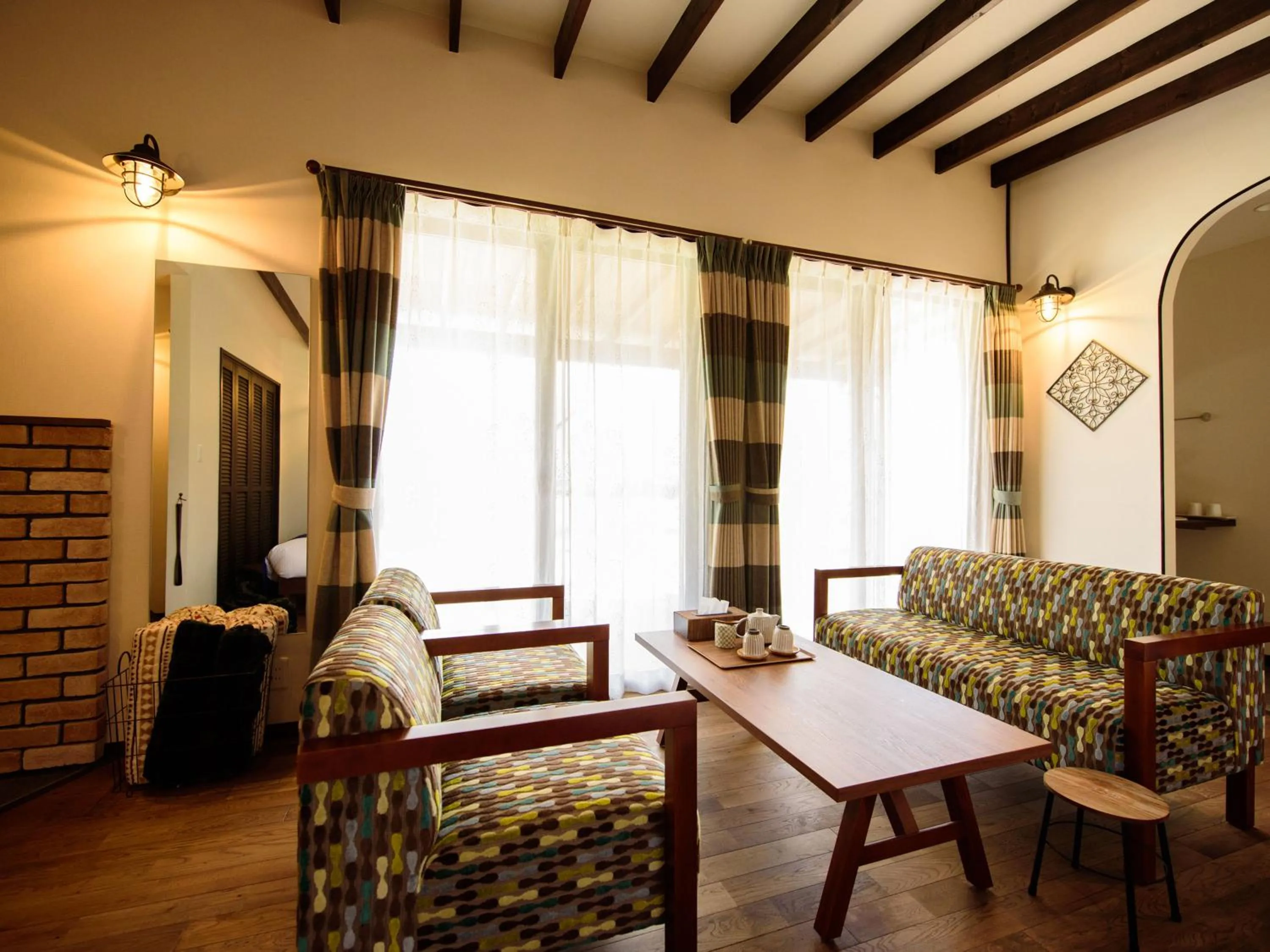 Photo of the whole room in The Sense of Wonder Holistic Glamping