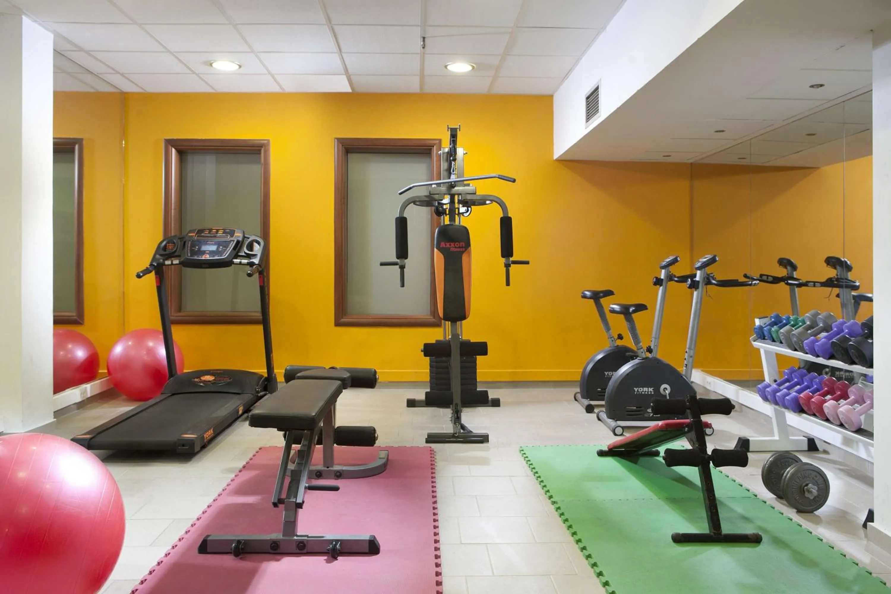Fitness centre/facilities in Blue Bay Resort Hotel