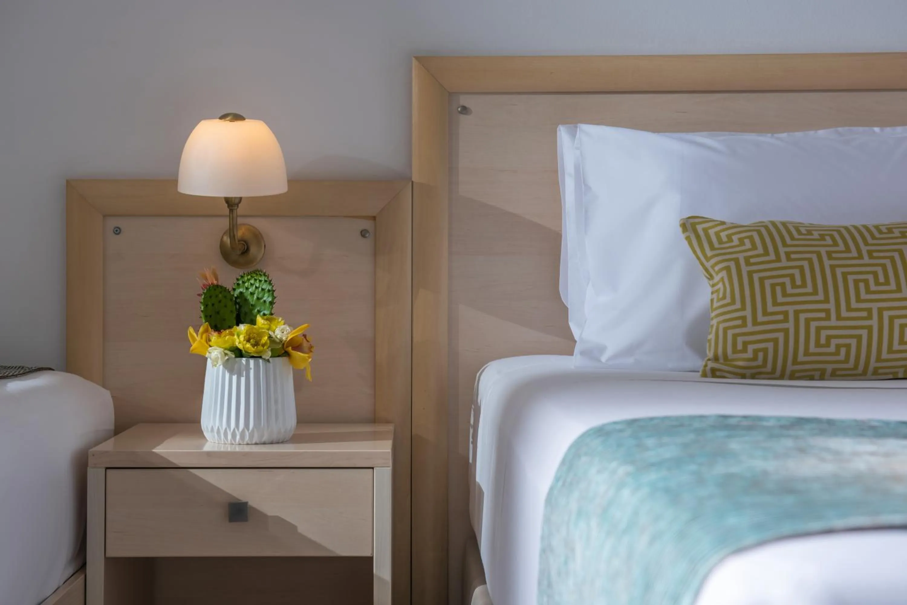 Decorative detail, Bed in Blue Bay Resort Hotel