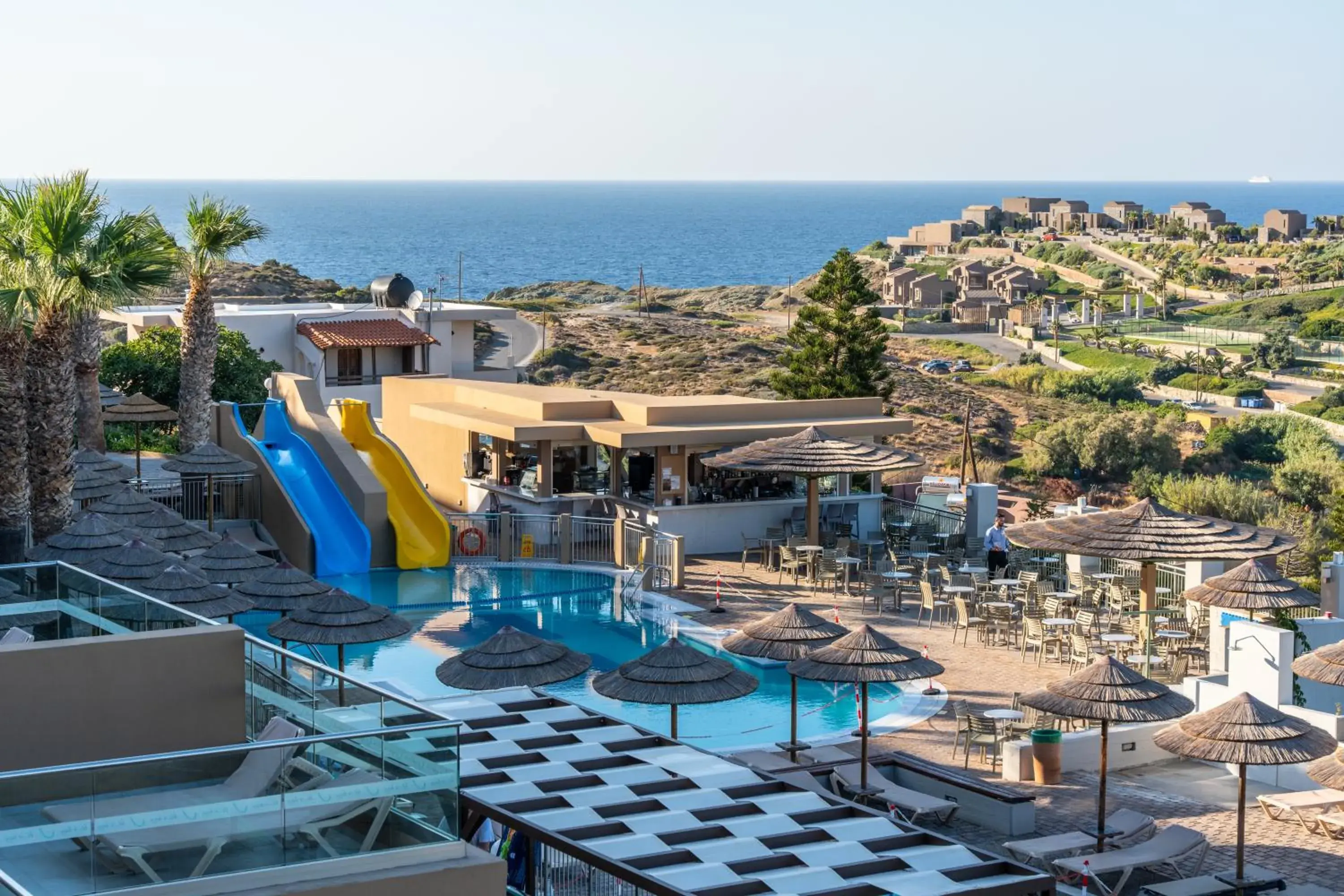 Pool view in Blue Bay Resort Hotel Pool view in Blue Bay Resort Hotel