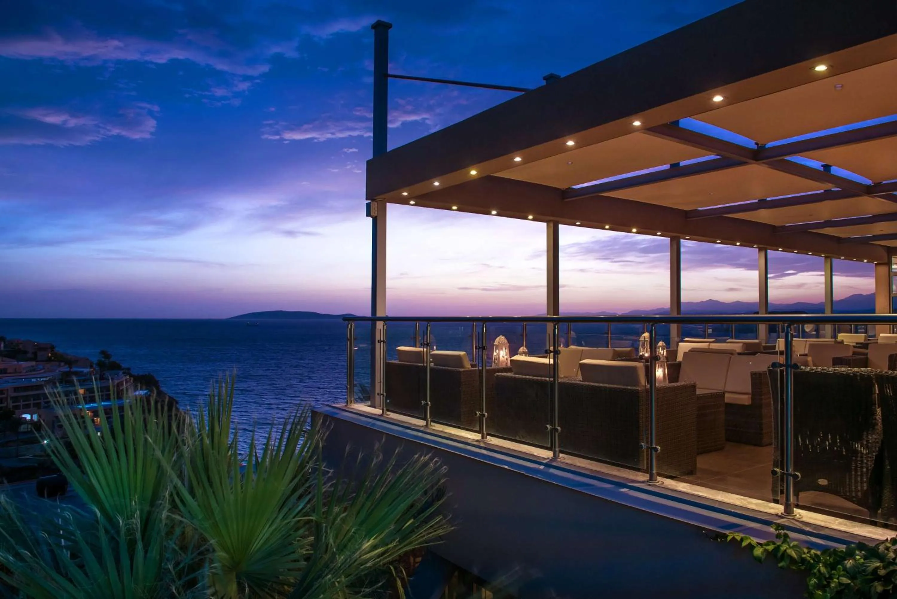 Night in Blue Bay Resort Hotel