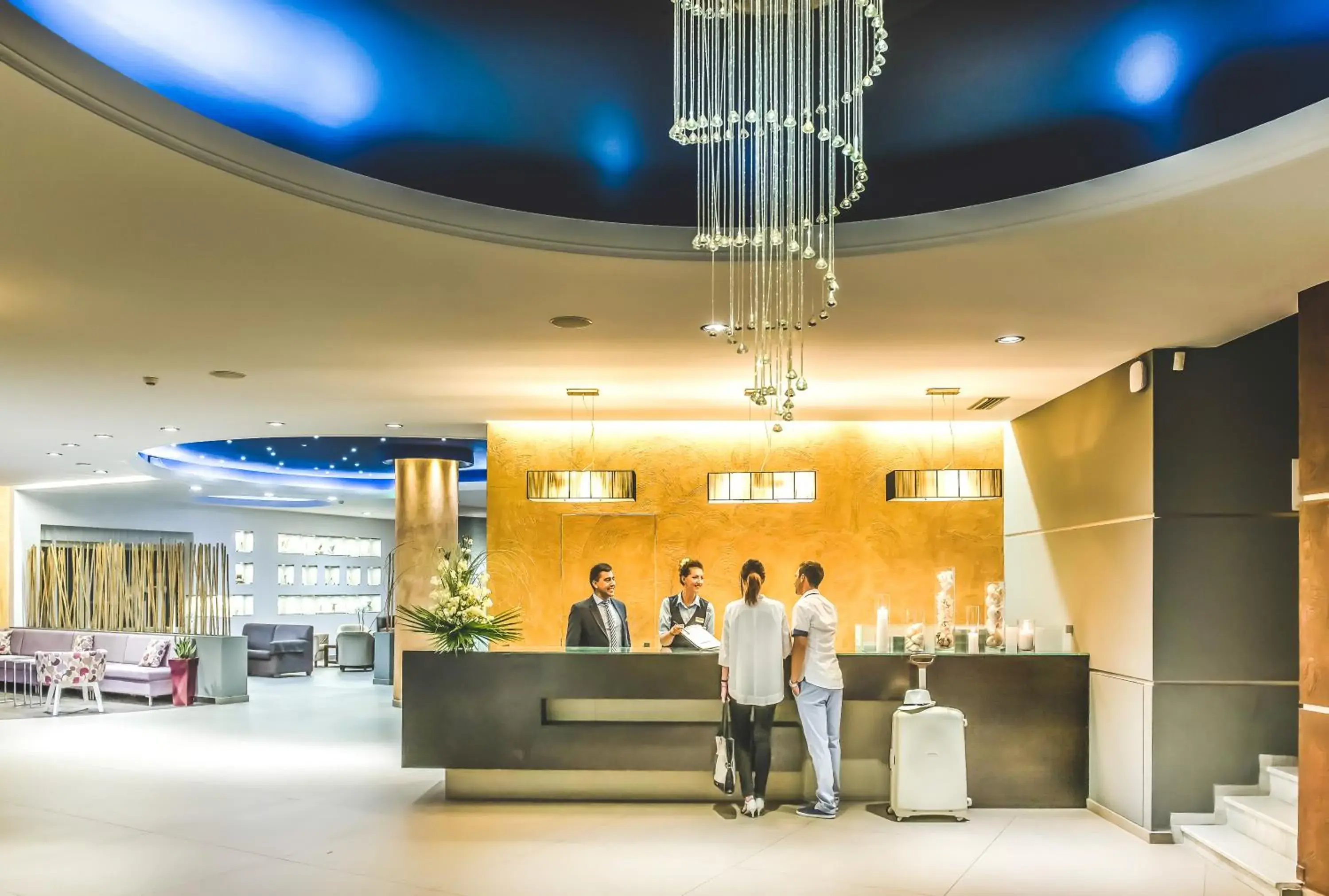 Lobby or reception in Blue Bay Resort Hotel Lobby or reception in Blue Bay Resort Hotel