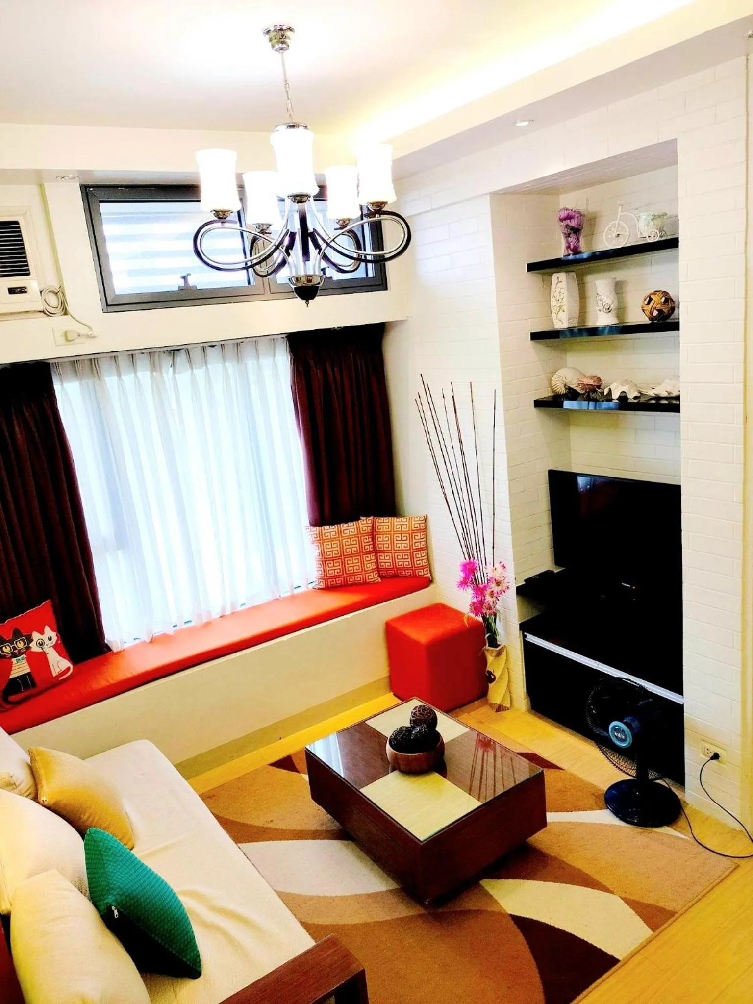 Living room in The Levels 2BR Condo Fully Interior Cosmo Living