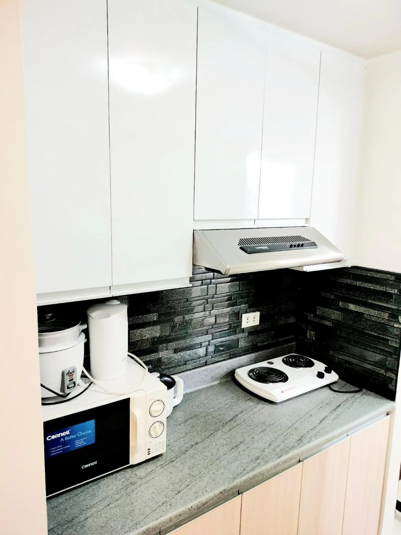 kitchen in The Levels 2BR Condo Fully Interior Cosmo Living