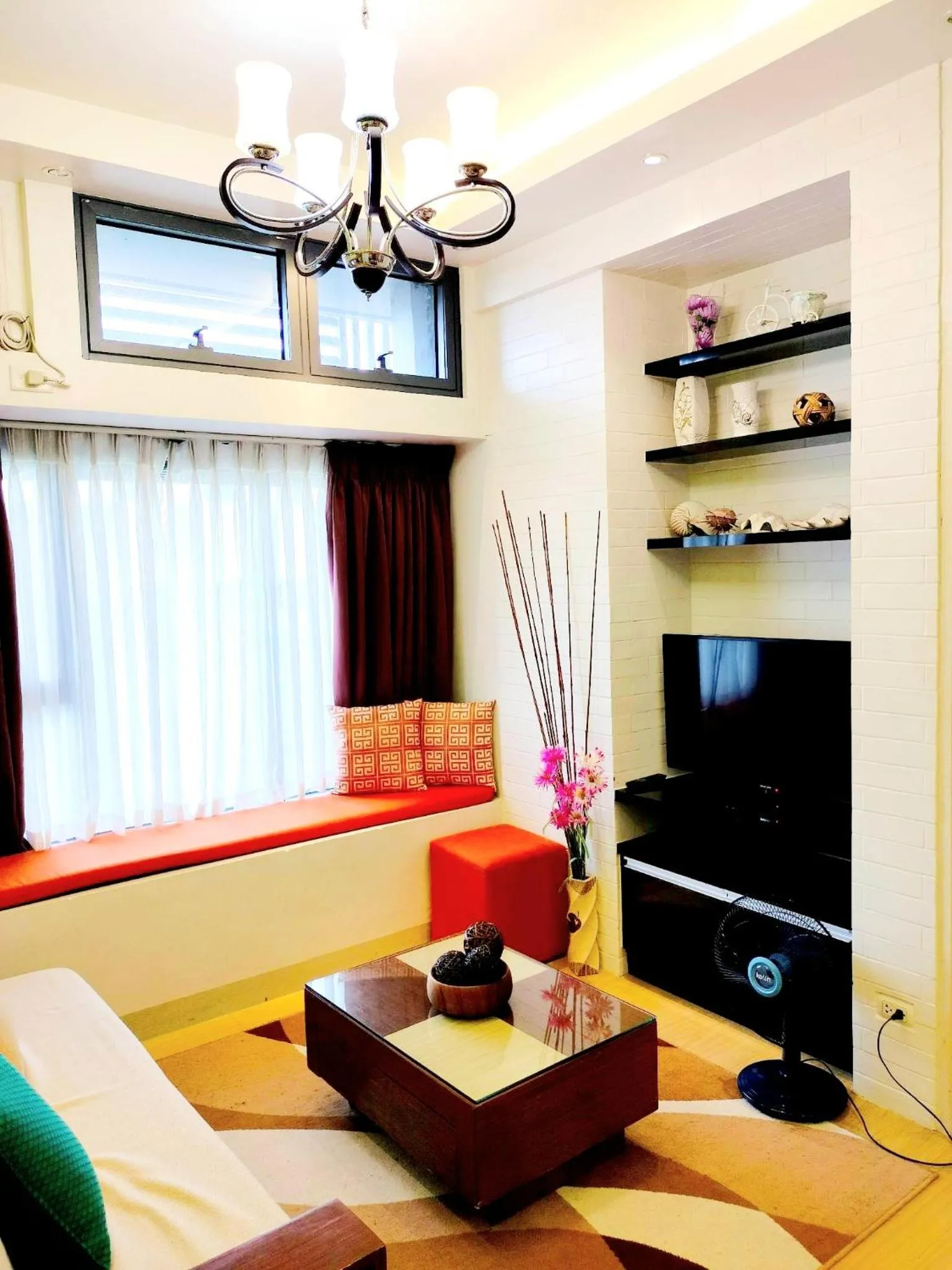 TV and multimedia in The Levels 2BR Condo Fully Interior Cosmo Living
