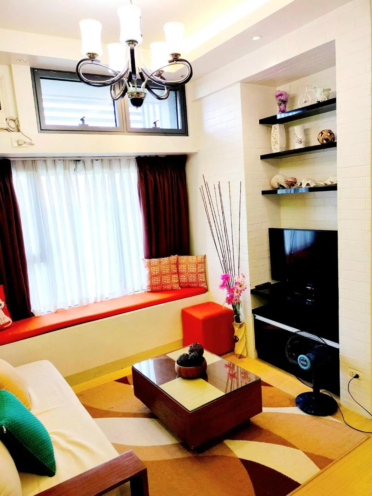 Living room in The Levels 2BR Condo Fully Interior Cosmo Living