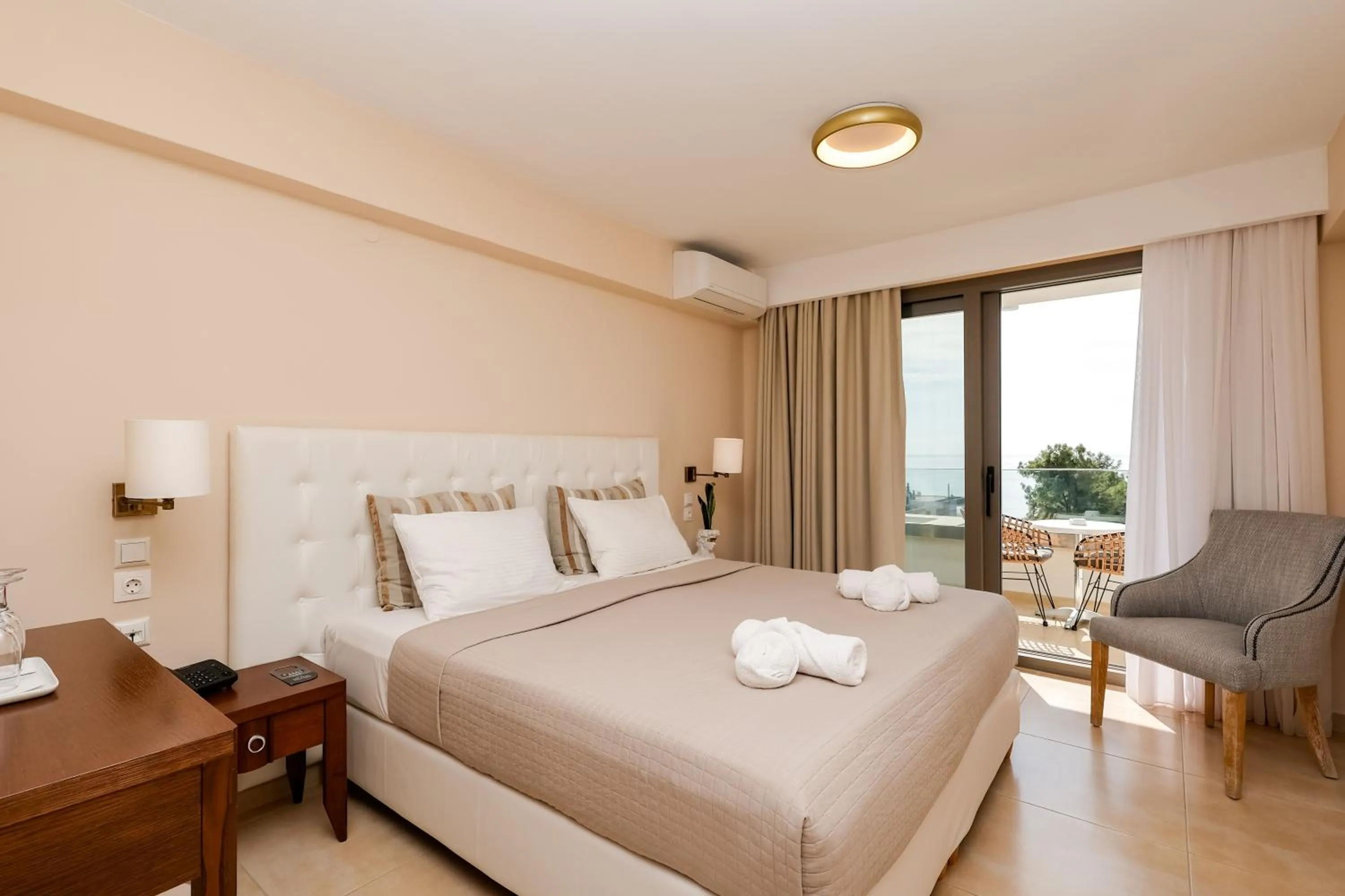 Superior Double Room with Partial Sea View in Secret Paradise Hotel & Spa