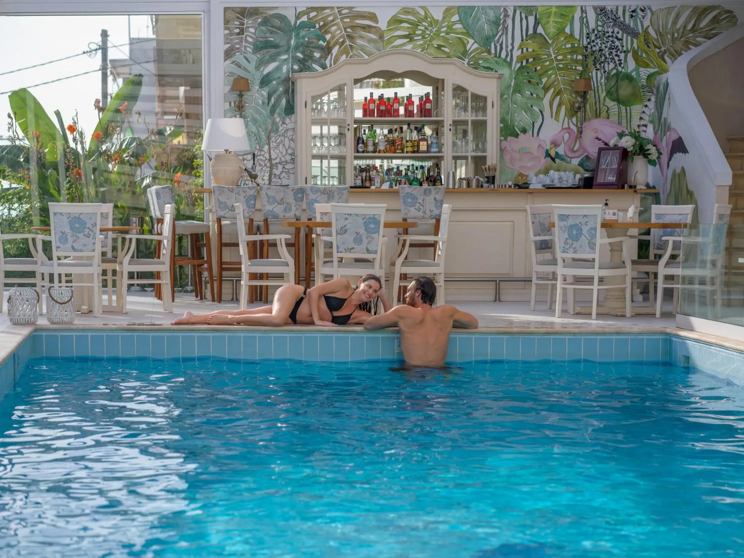 Swimming pool in Secret Paradise Hotel & Spa Swimming pool in Secret Paradise Hotel & Spa