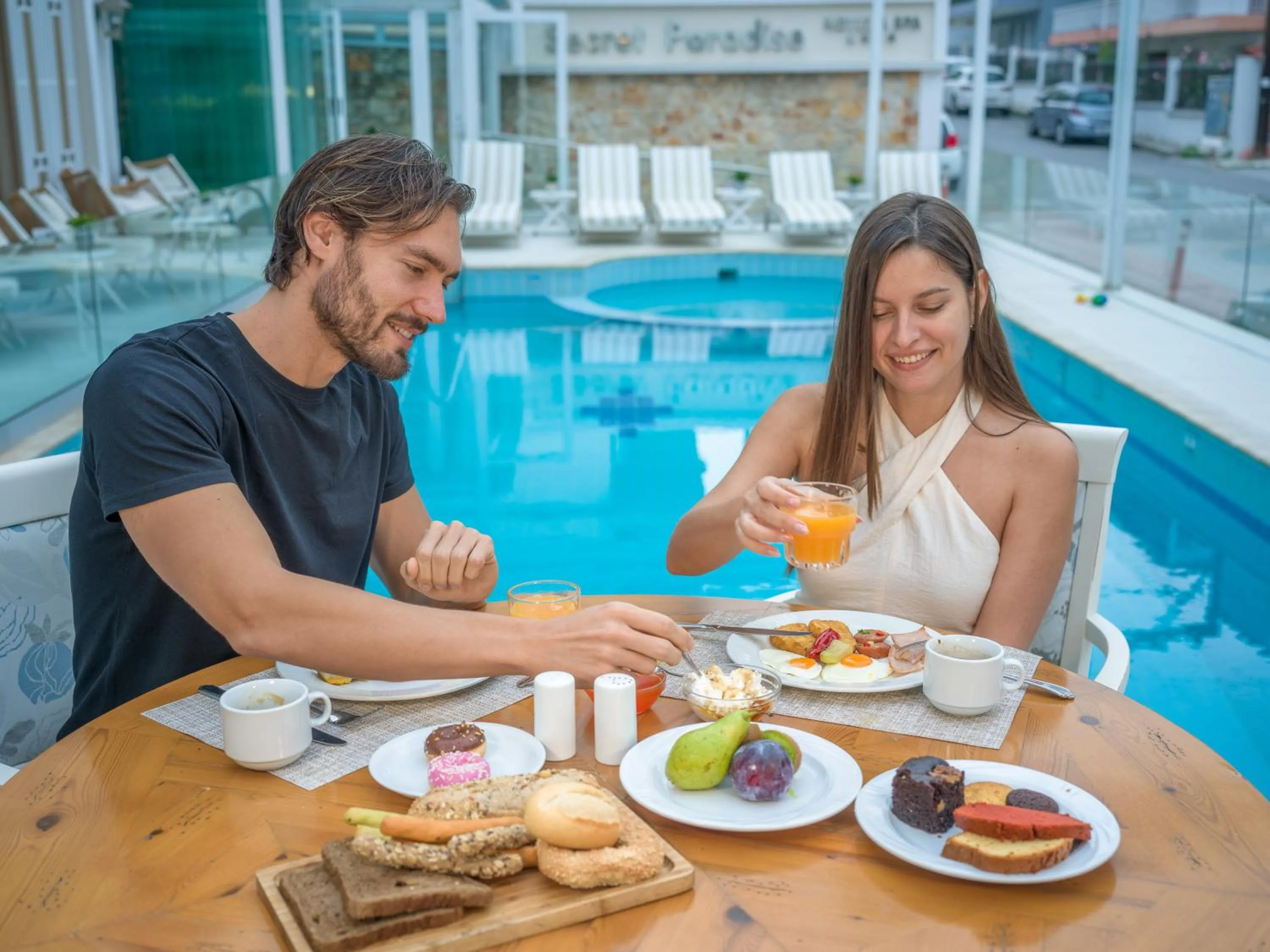 Buffet breakfast in Secret Paradise Hotel & Spa