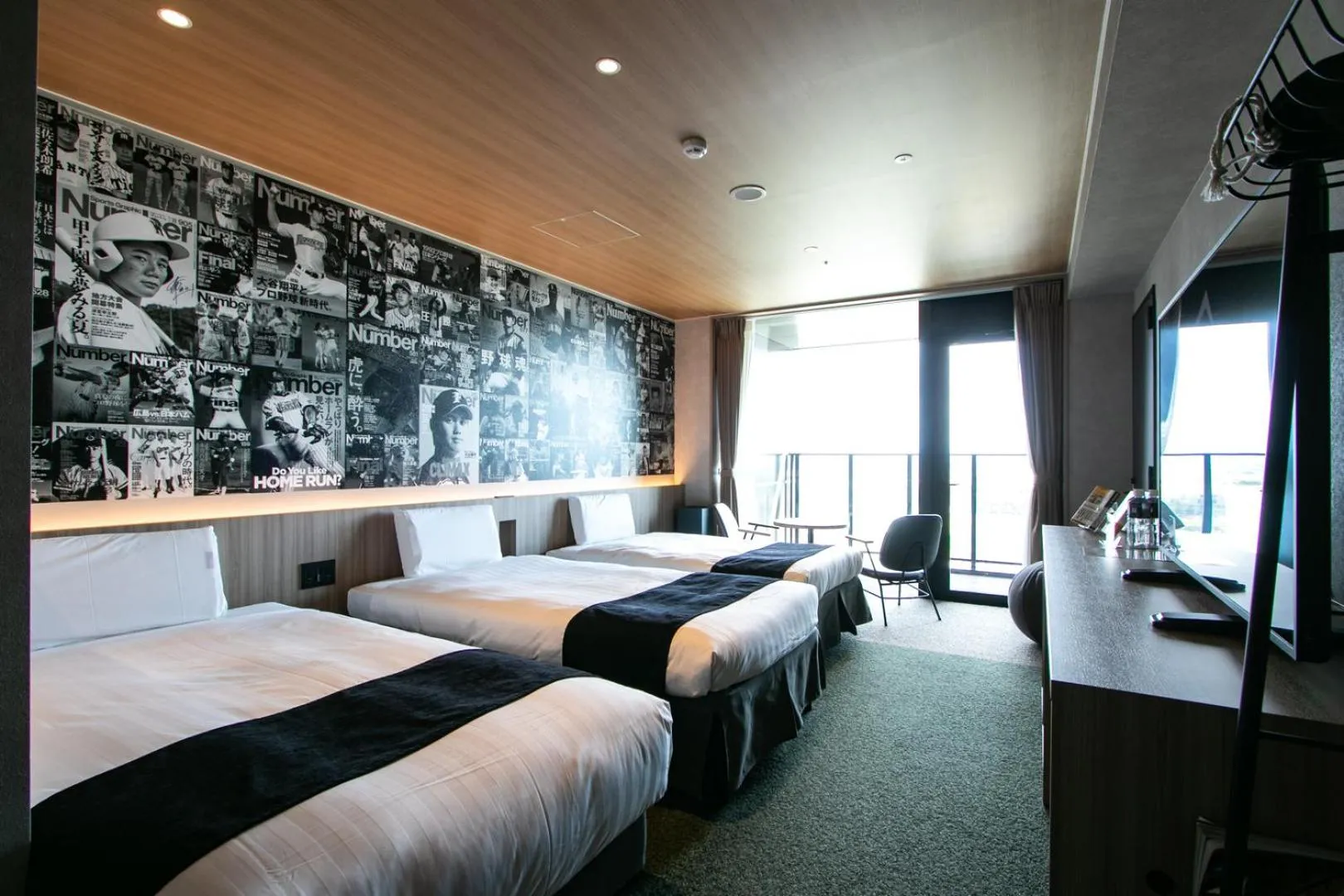 Bed in tower eleven hotel