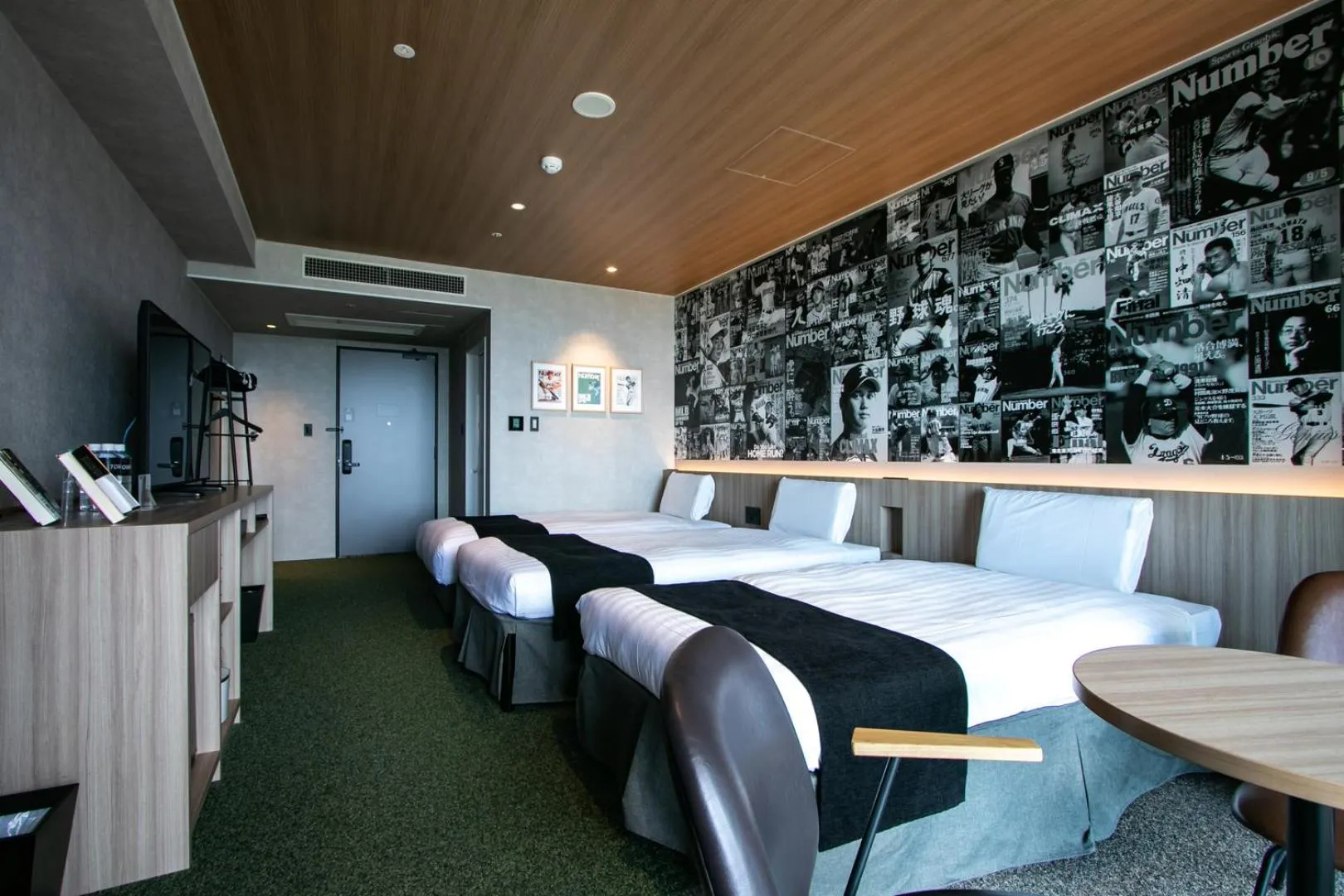 Bed in tower eleven hotel