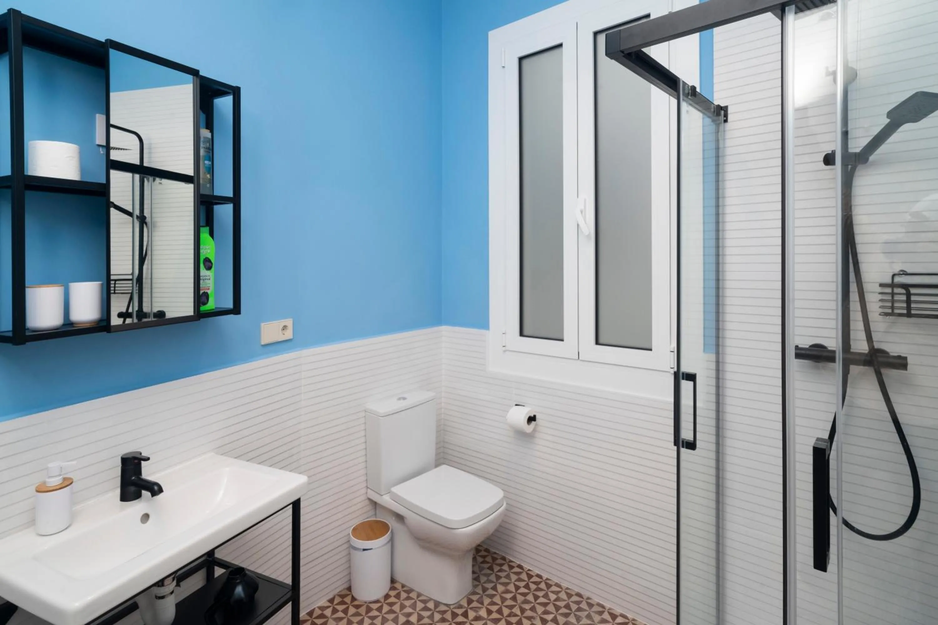 Bathroom in Caliu Apartments Barcelona - Camp Nou