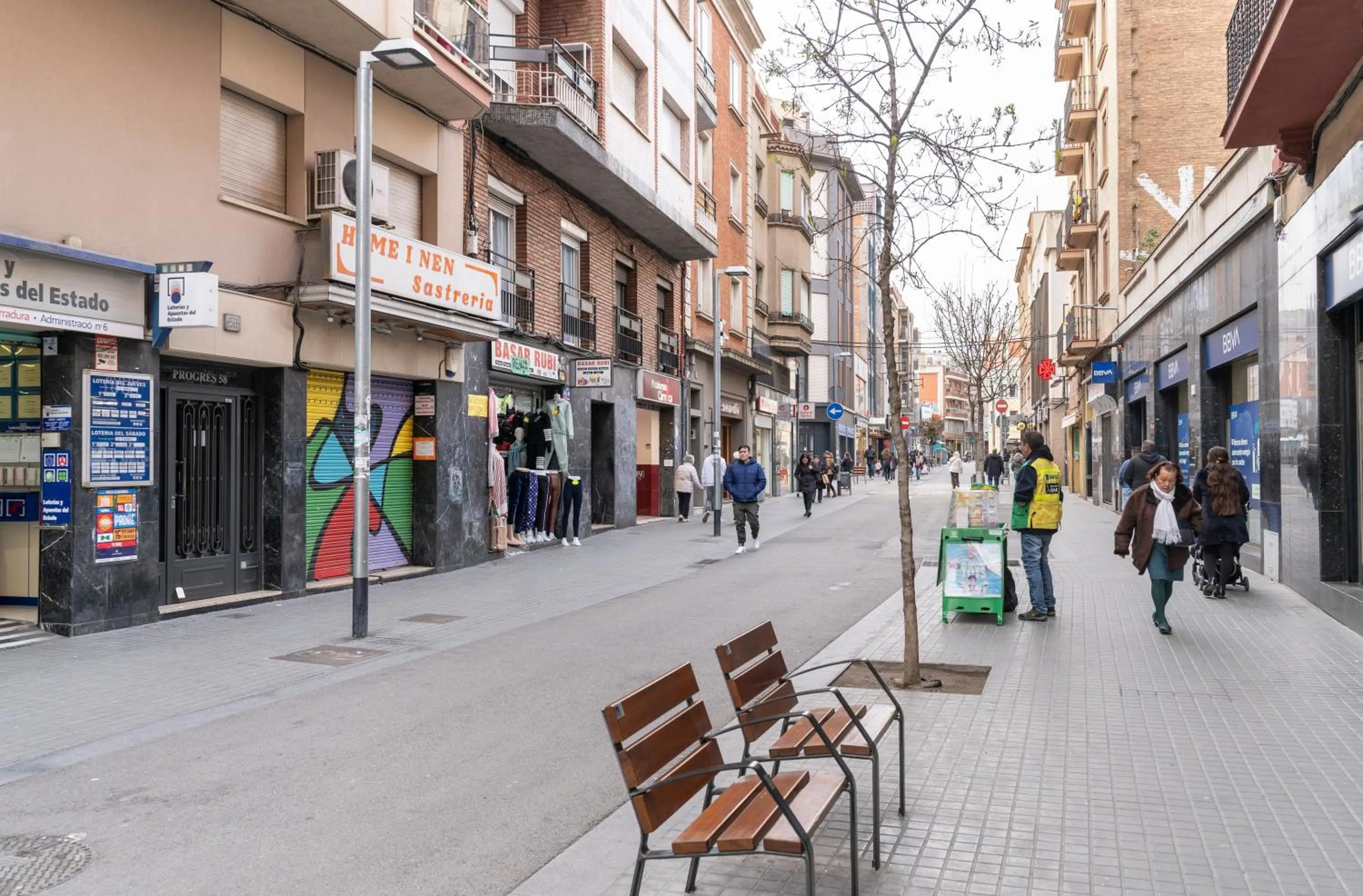 Street view in Caliu Apartments Barcelona - Camp Nou