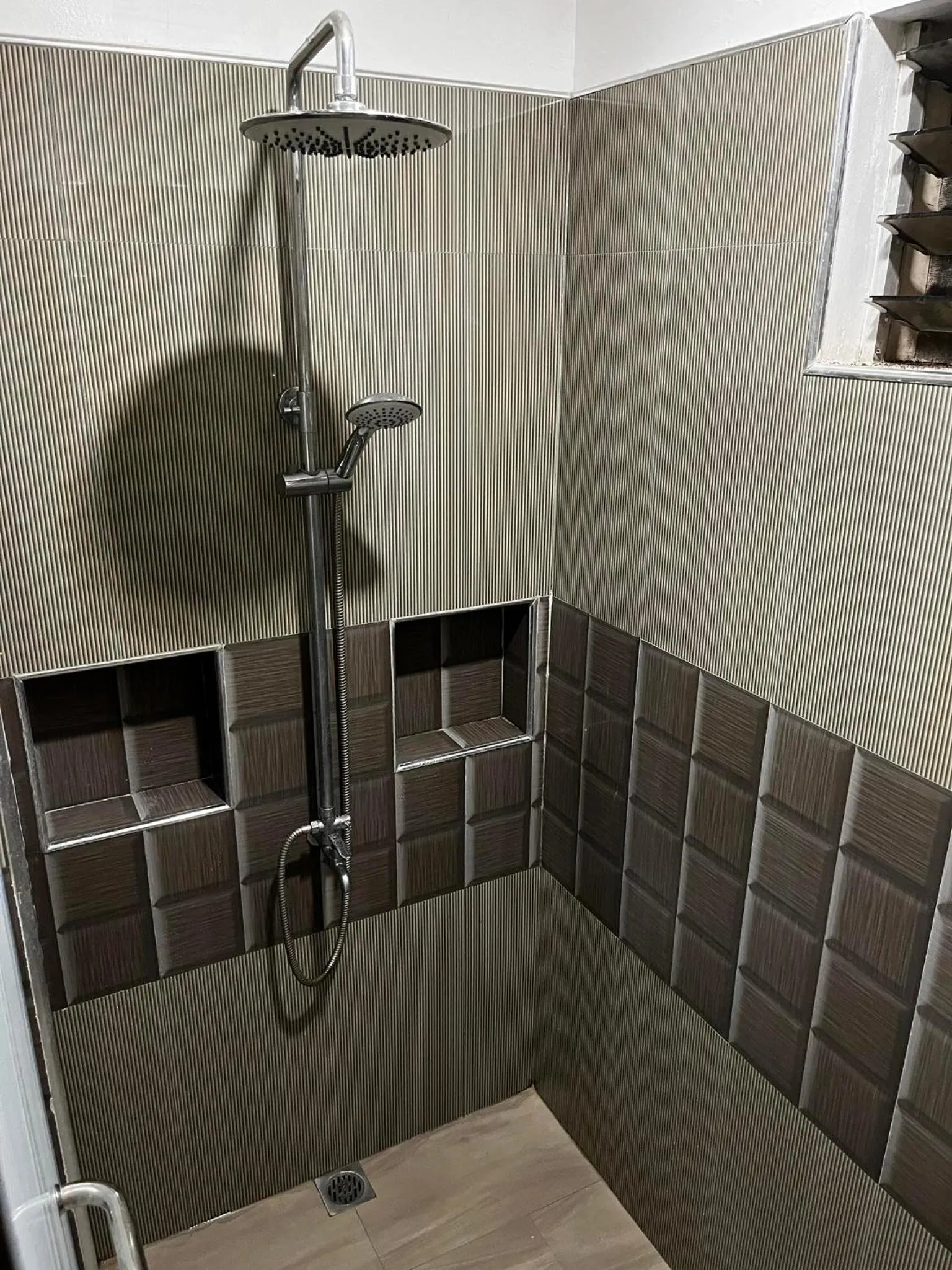 Shower in Avana Hills Boracay Prime Residence Suite 201