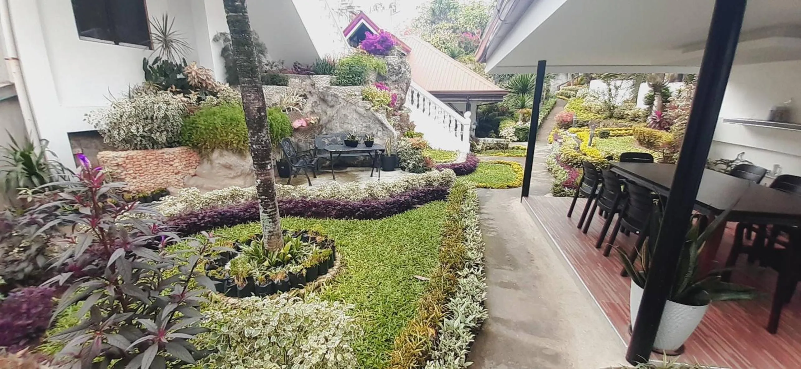 Garden in Avana Hills Boracay Prime Residence Suite 201