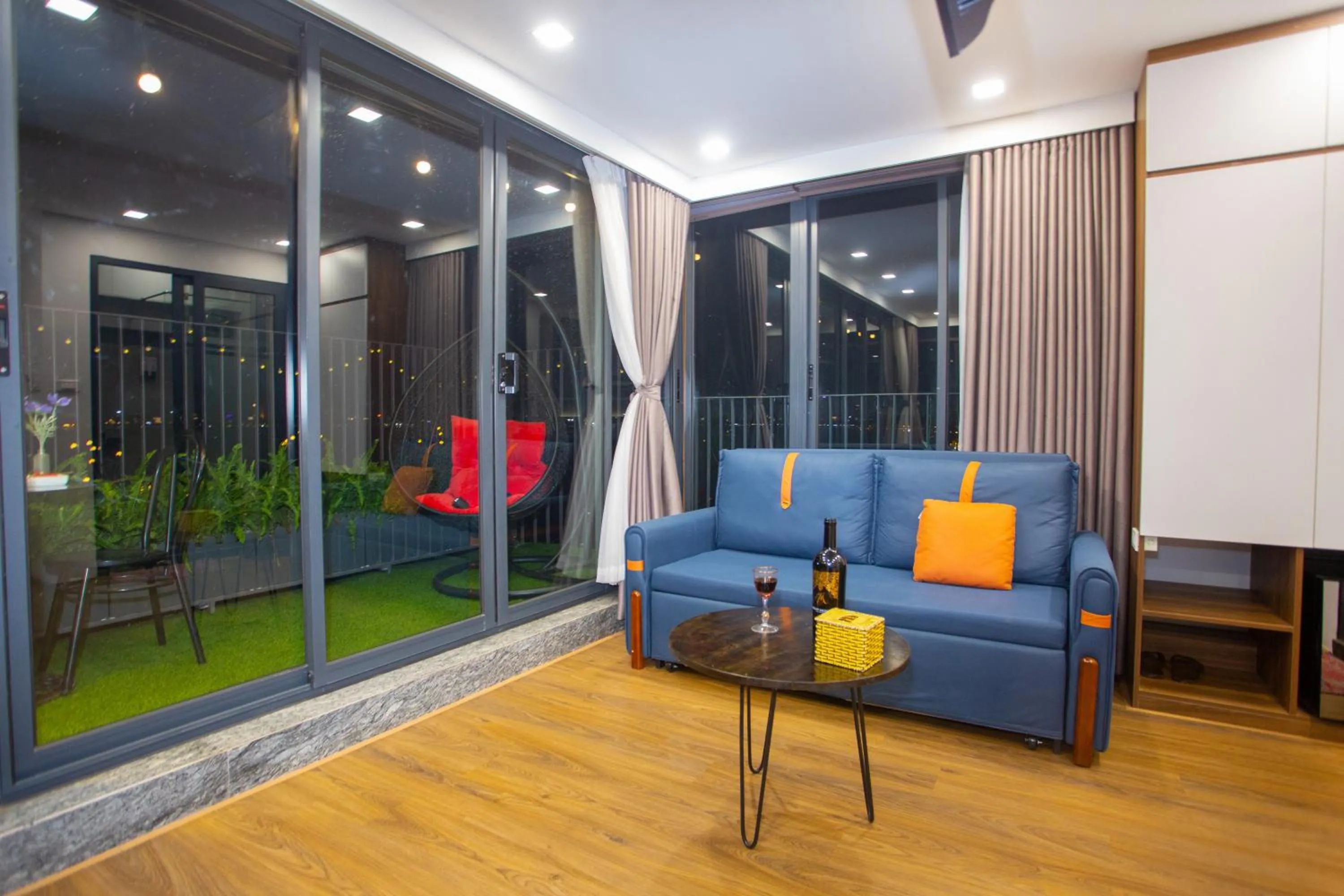 Living room in Lake View Hotel