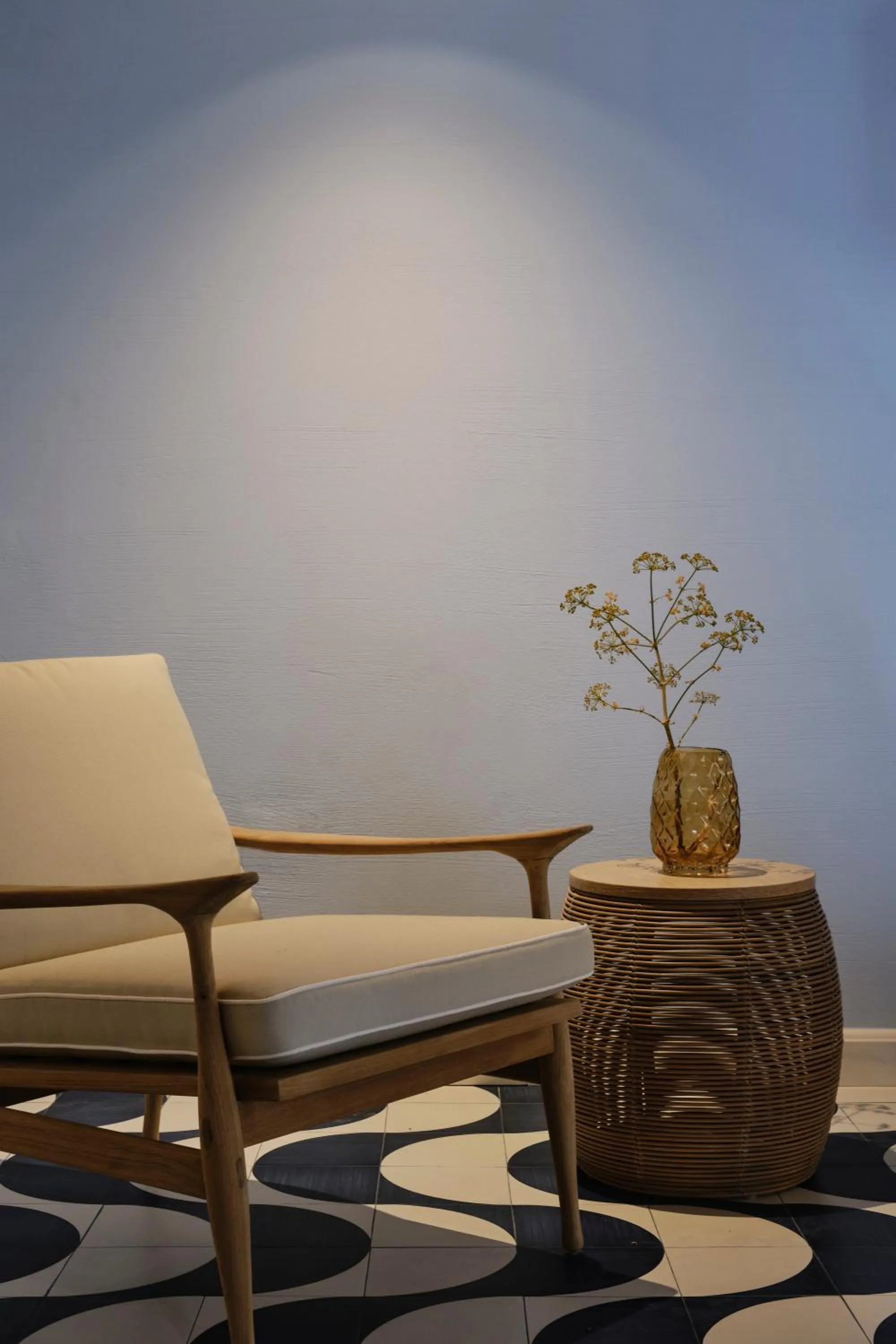 Living room in Myconian Sunrise Relais & Chateaux Hotel