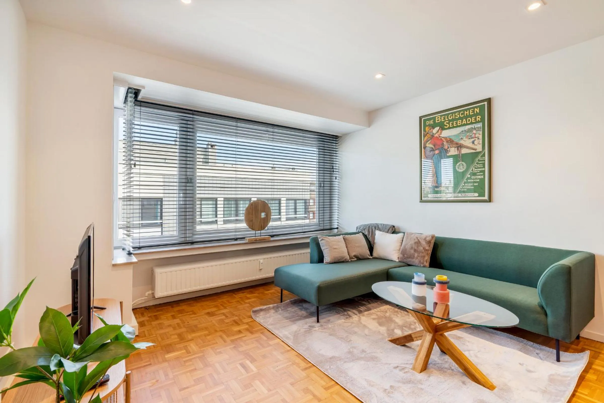 Fantastically located modern apartment with garage available