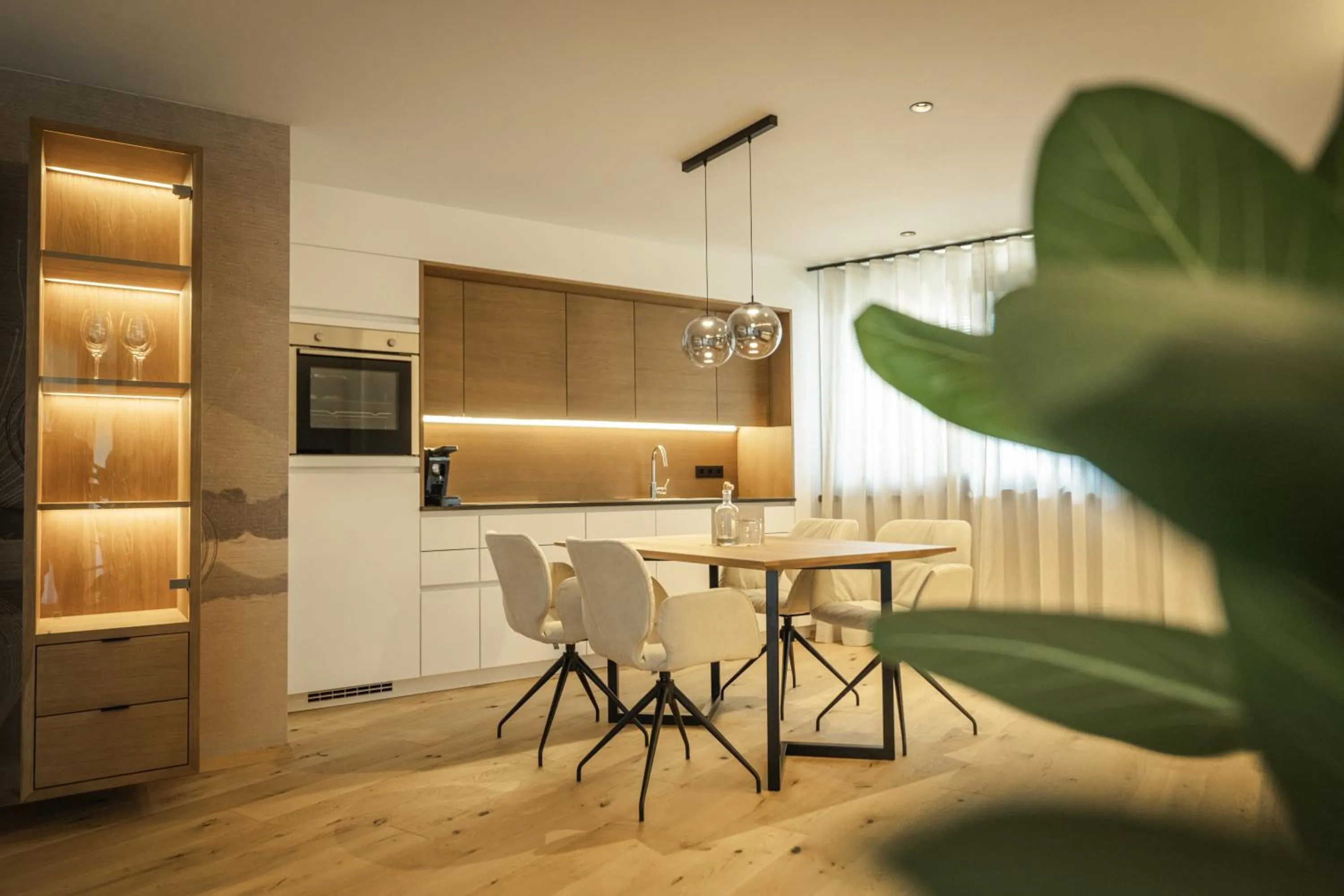 Kitchen or kitchenette in Boutique Hotel AMARIL