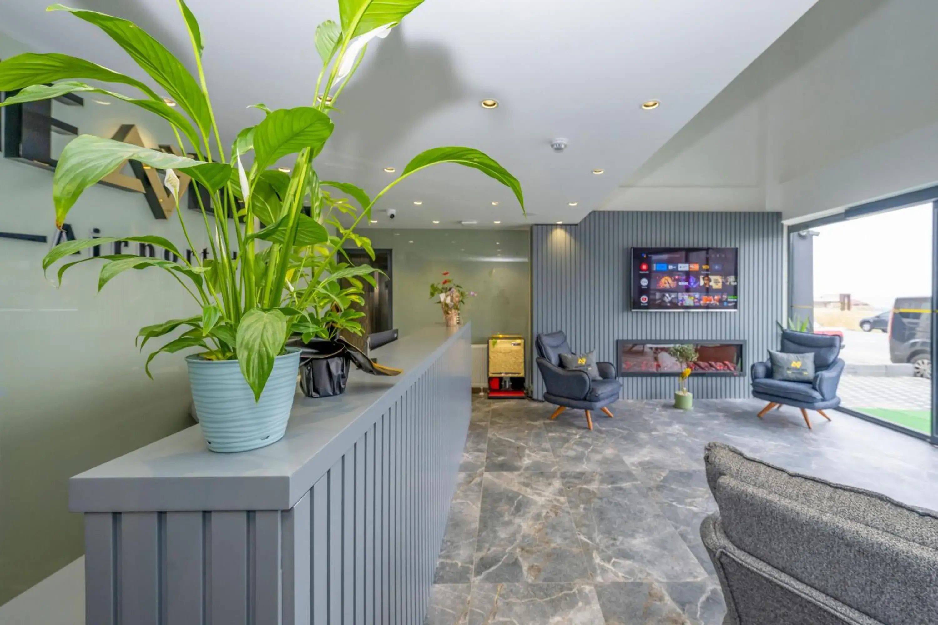 Lobby or reception in Heaven Inn Airport Hotel Lobby or reception in Heaven Inn Airport Hotel