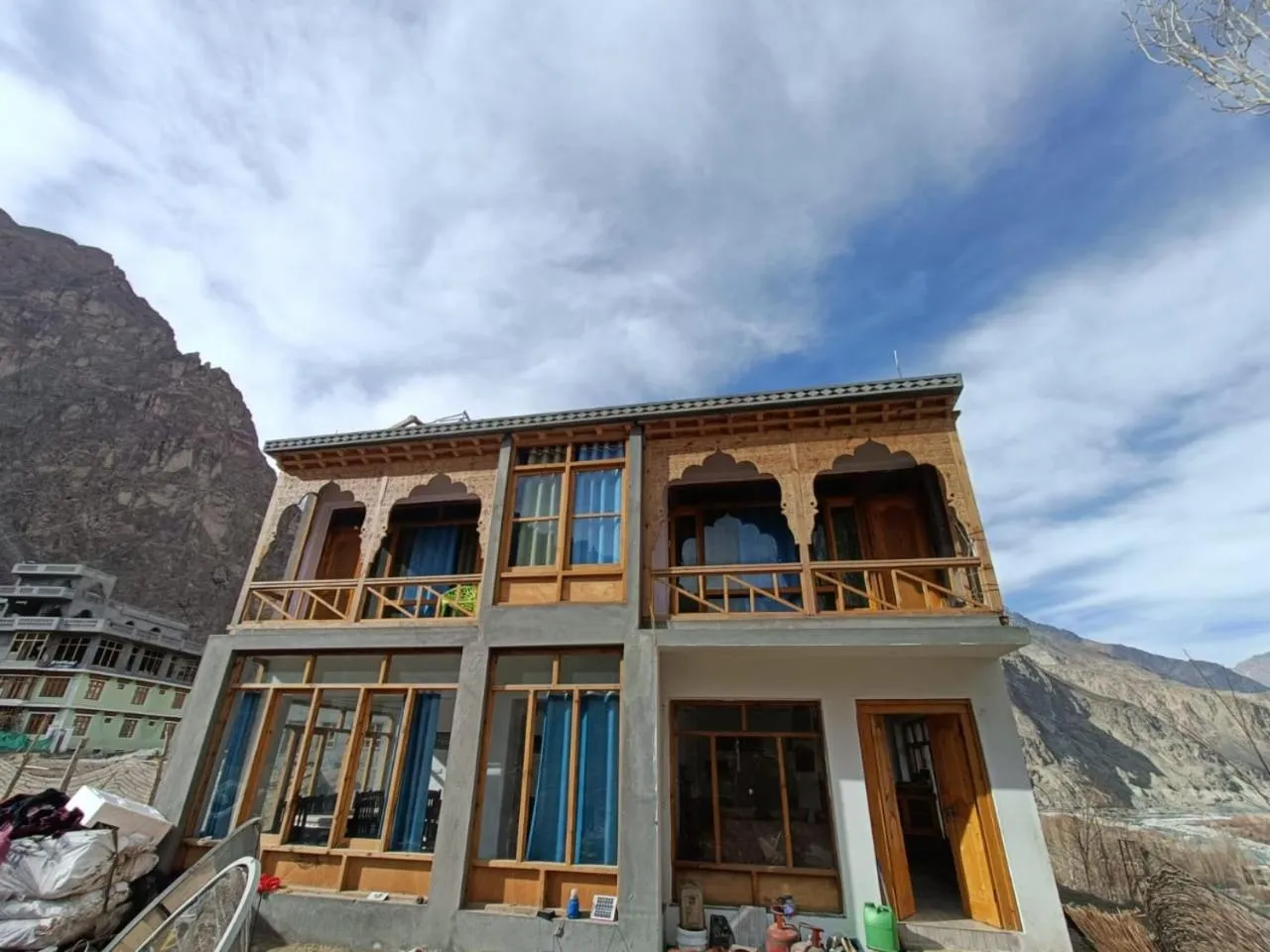 Property building in Hotel The Stone Palace-Turtuk