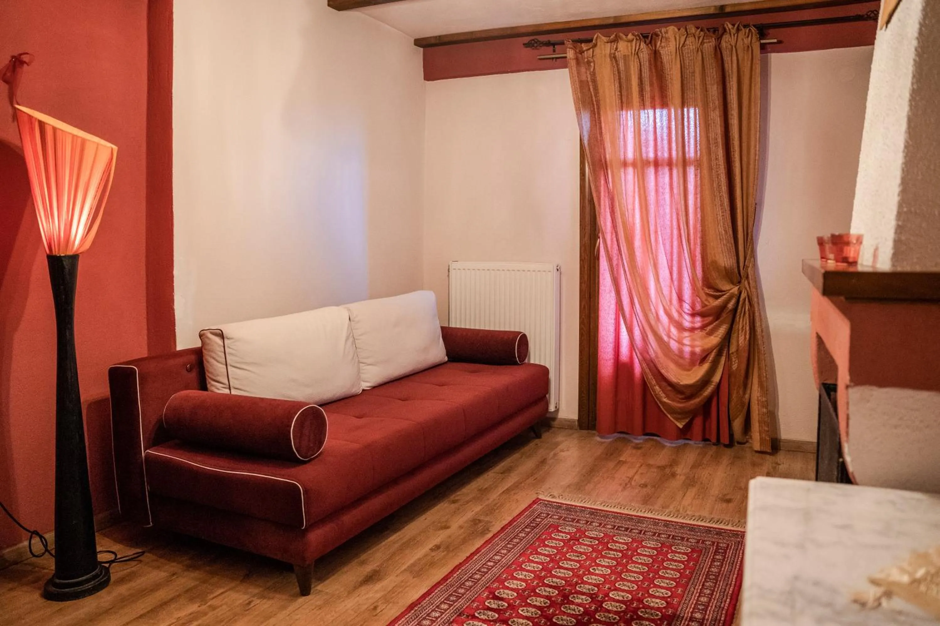 Living room in Archontiko Mesohori Meteora