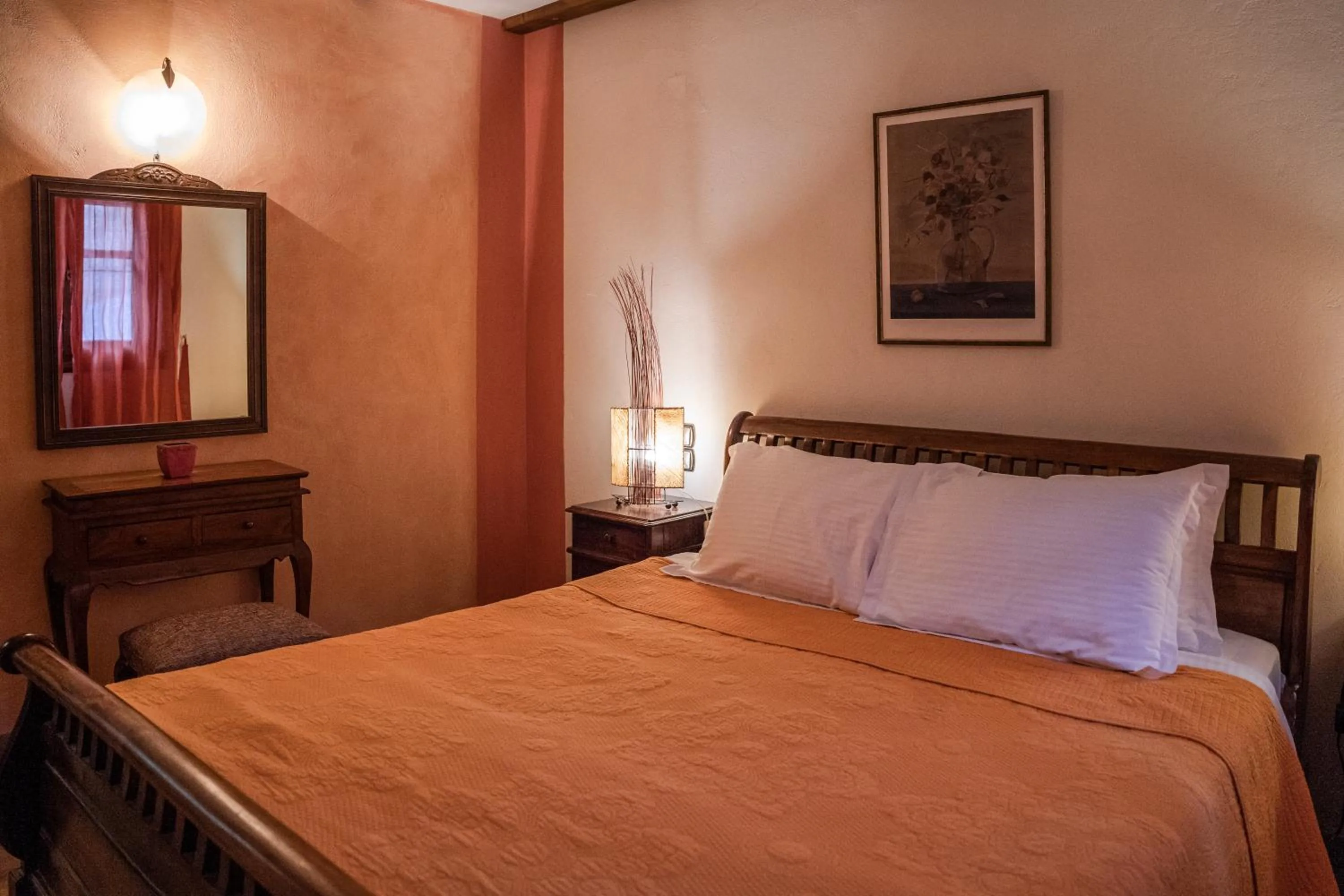 Bedroom, Bed in Archontiko Mesohori Meteora