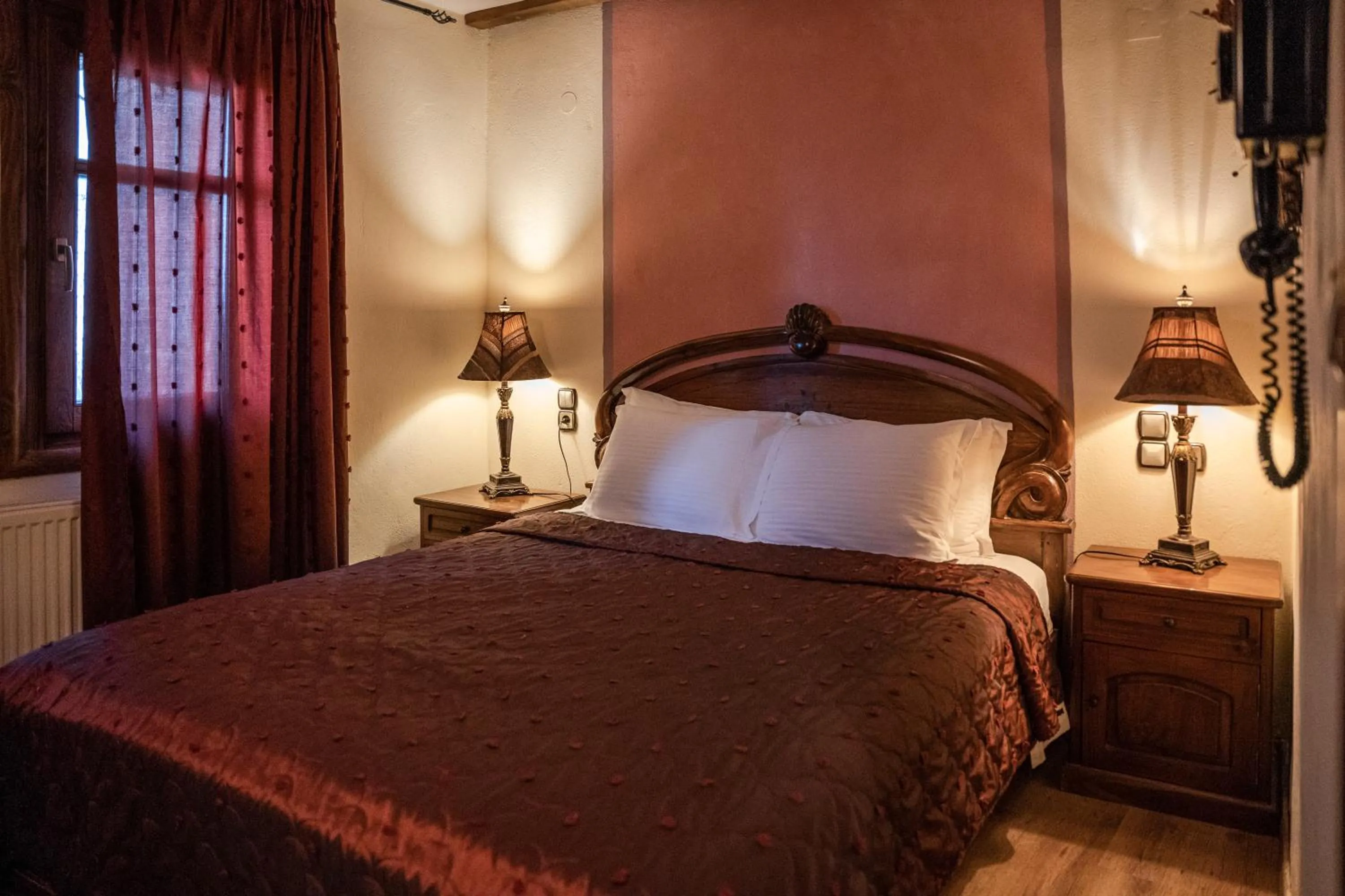 Bedroom, Bed in Archontiko Mesohori Meteora