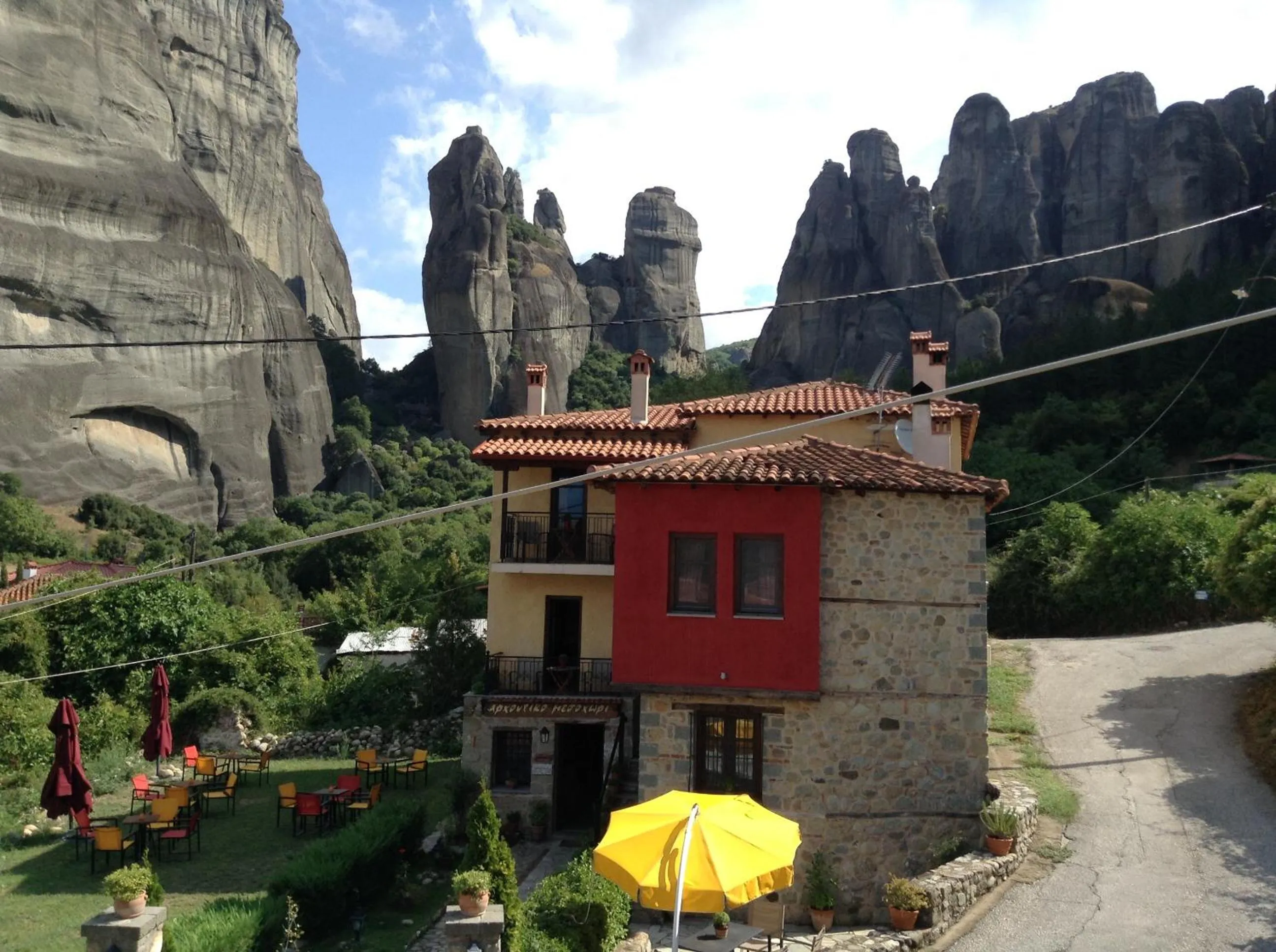 On site in Archontiko Mesohori Meteora