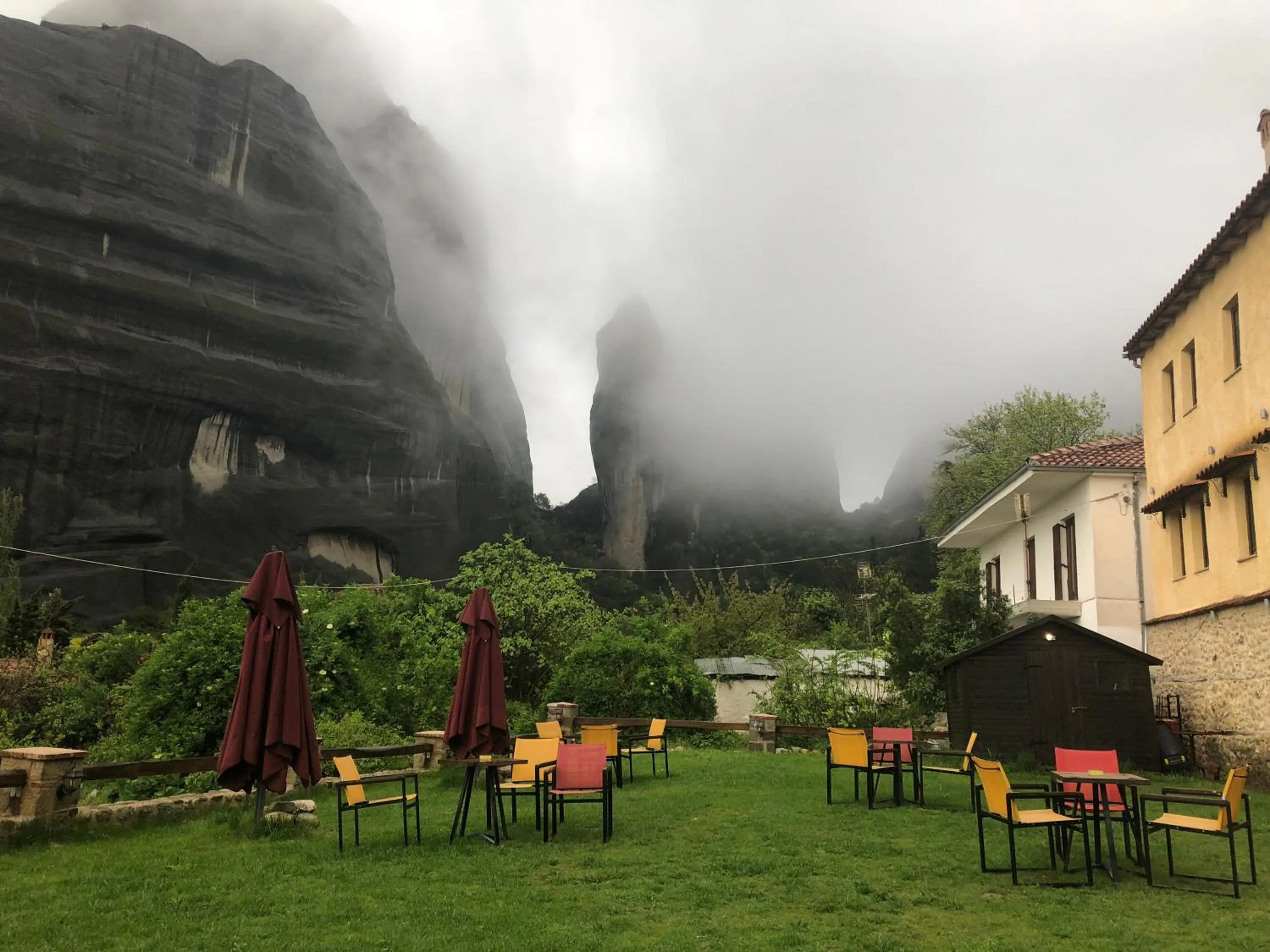 Garden in Archontiko Mesohori Meteora