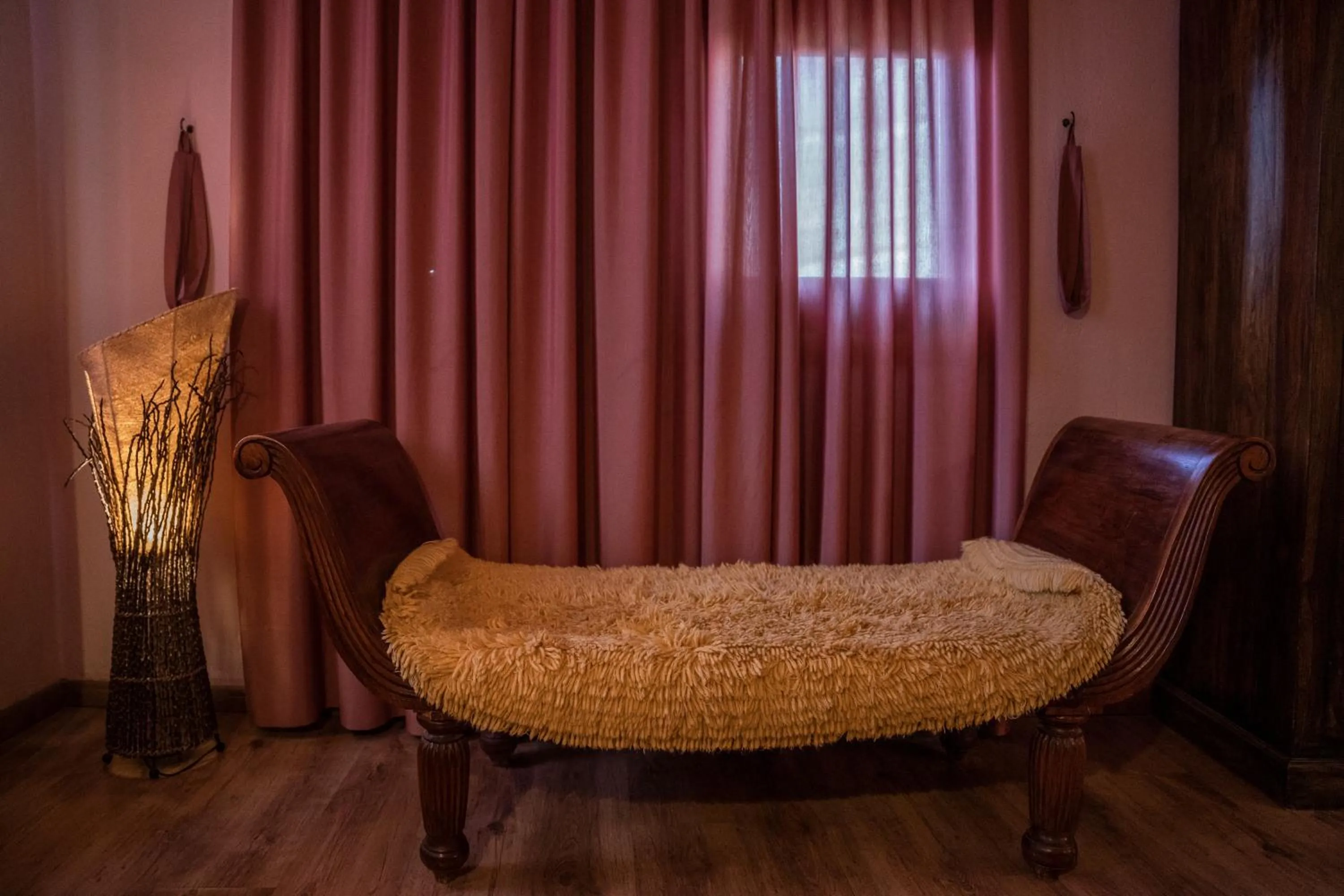 Seating area in Archontiko Mesohori Meteora
