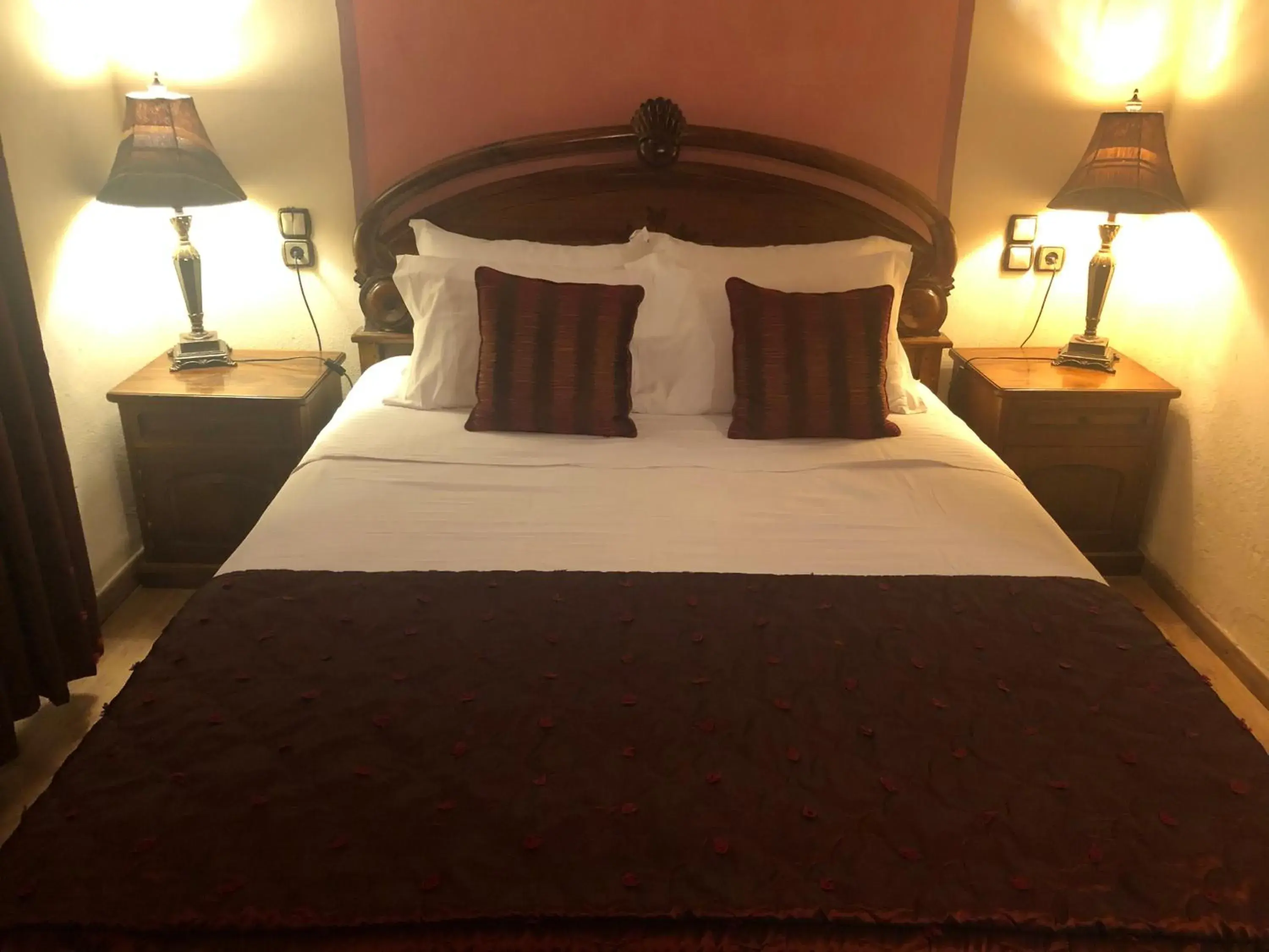 Bed in Archontiko Mesohori Meteora Bed in Archontiko Mesohori Meteora