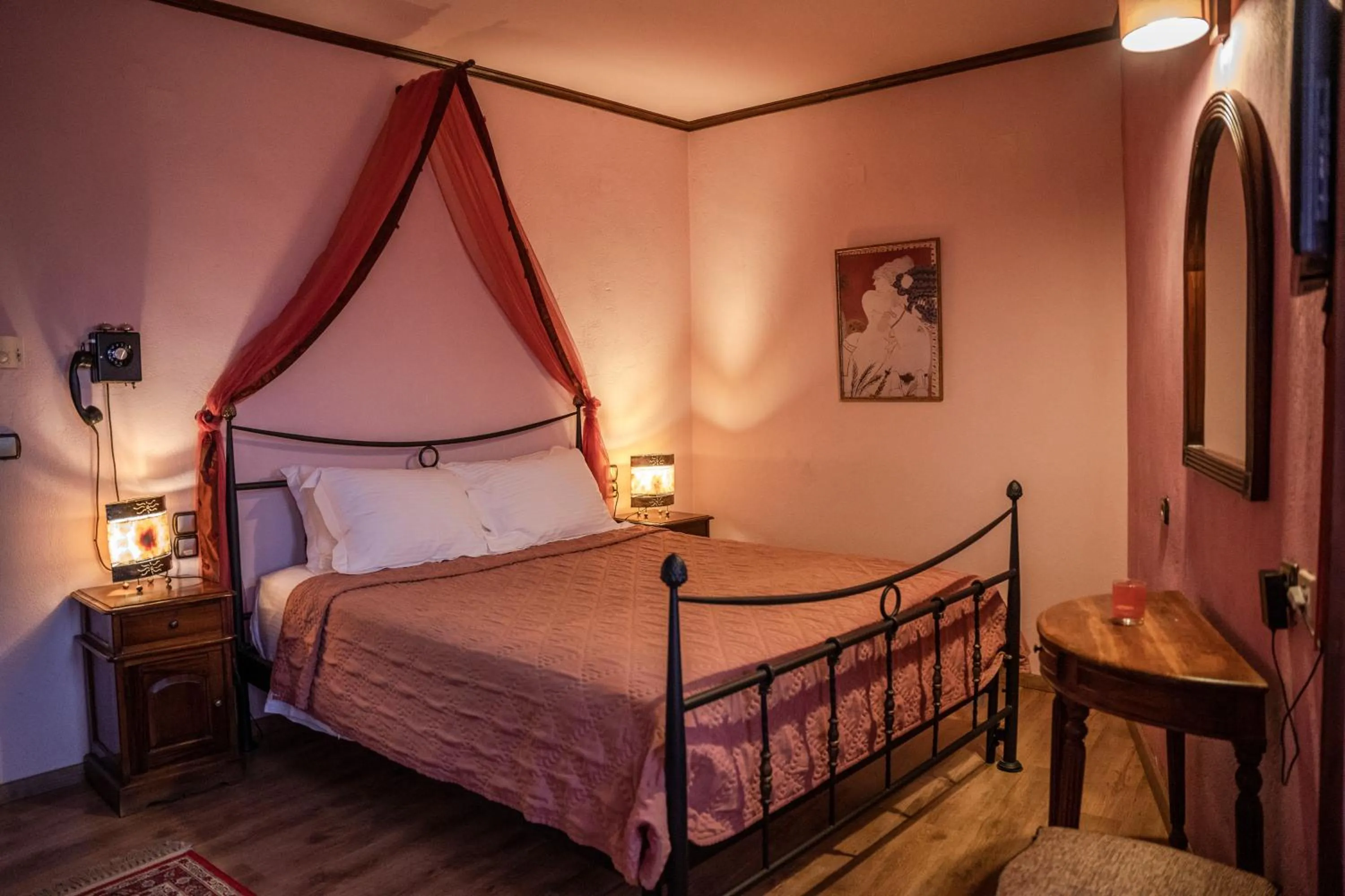 Bedroom, Bed in Archontiko Mesohori Meteora