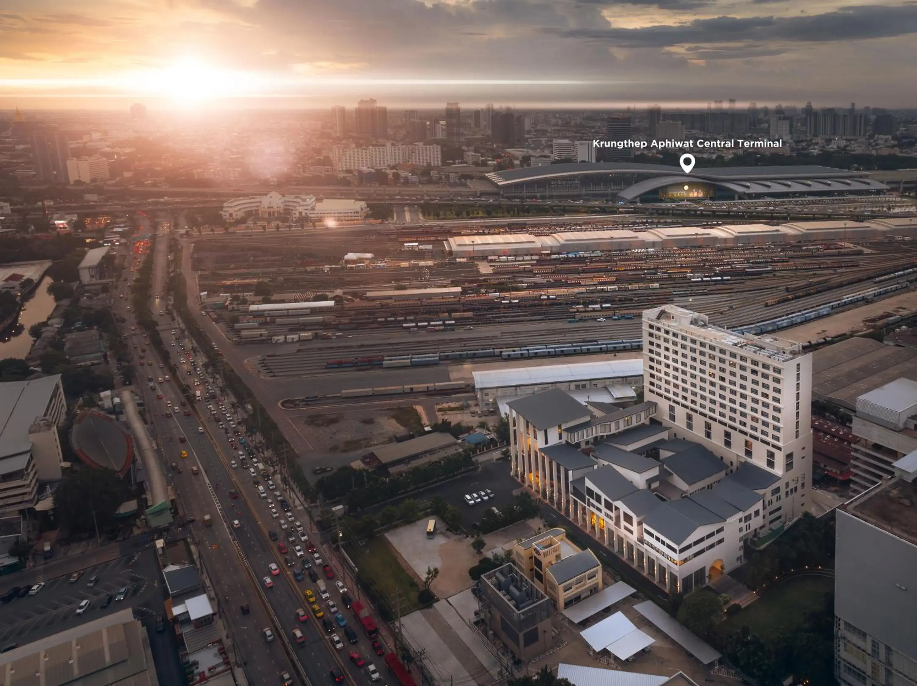 Bird's eye view in Best Western Chatuchak Bird's eye view in Best Western Chatuchak