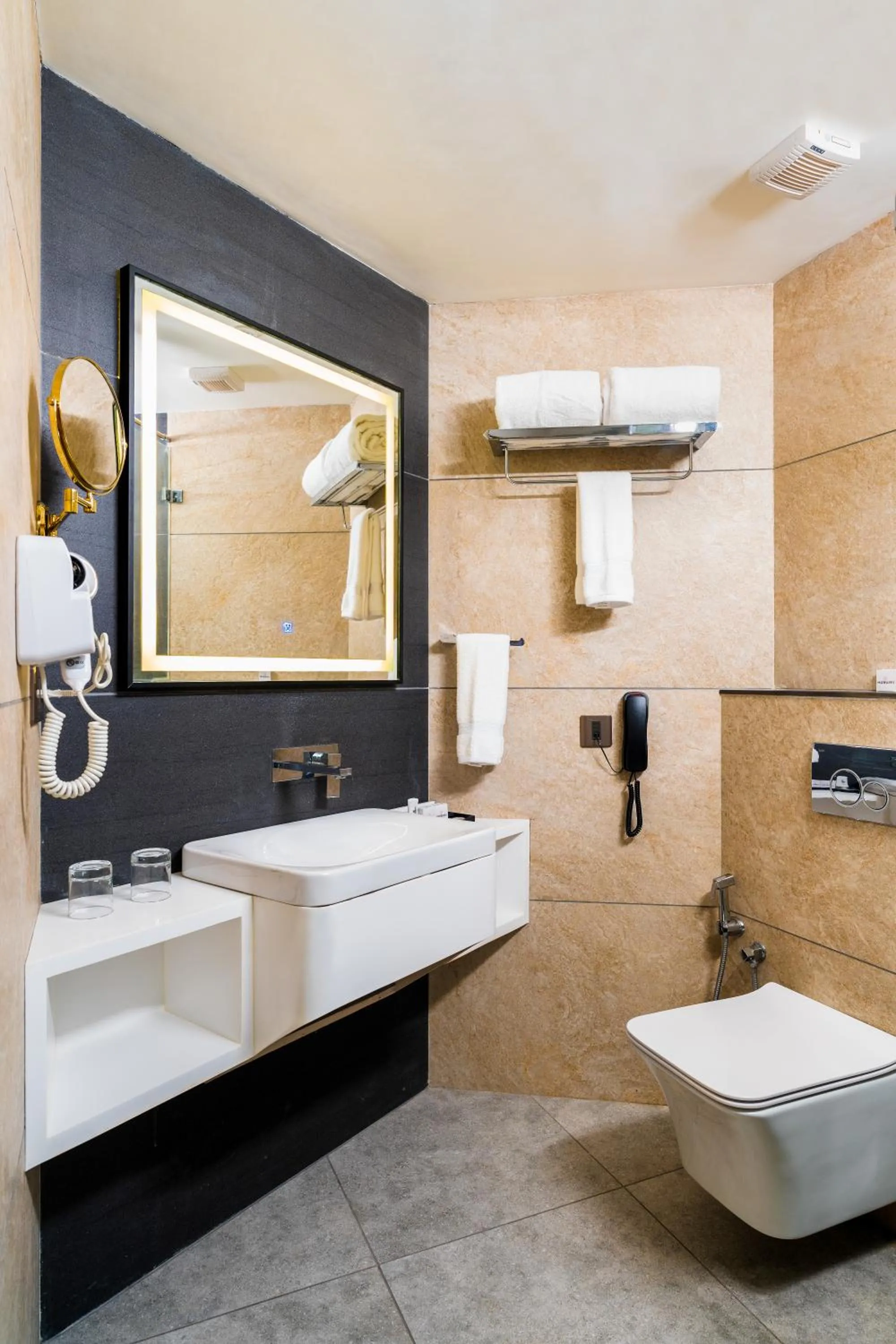 Bathroom in Marine Inn Hotel