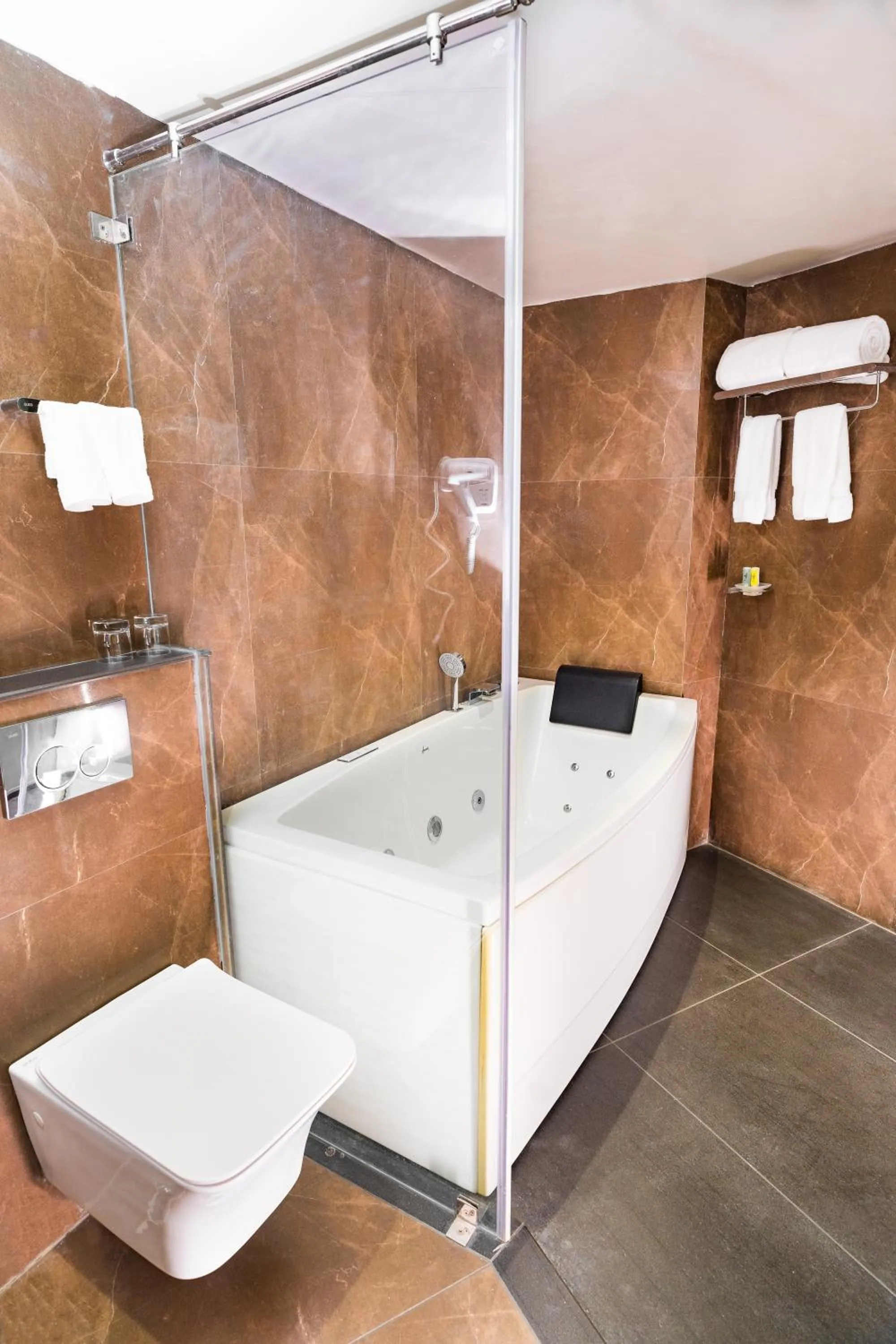 Bathroom in Marine Inn Hotel