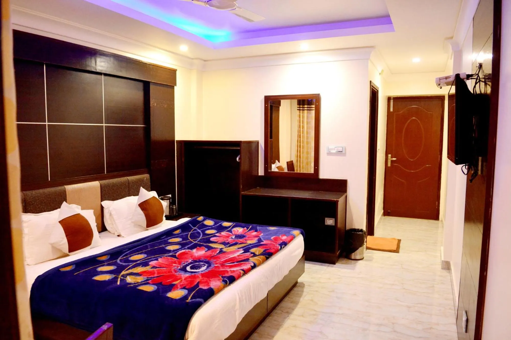 Bedroom in Hotel Kishna Palace