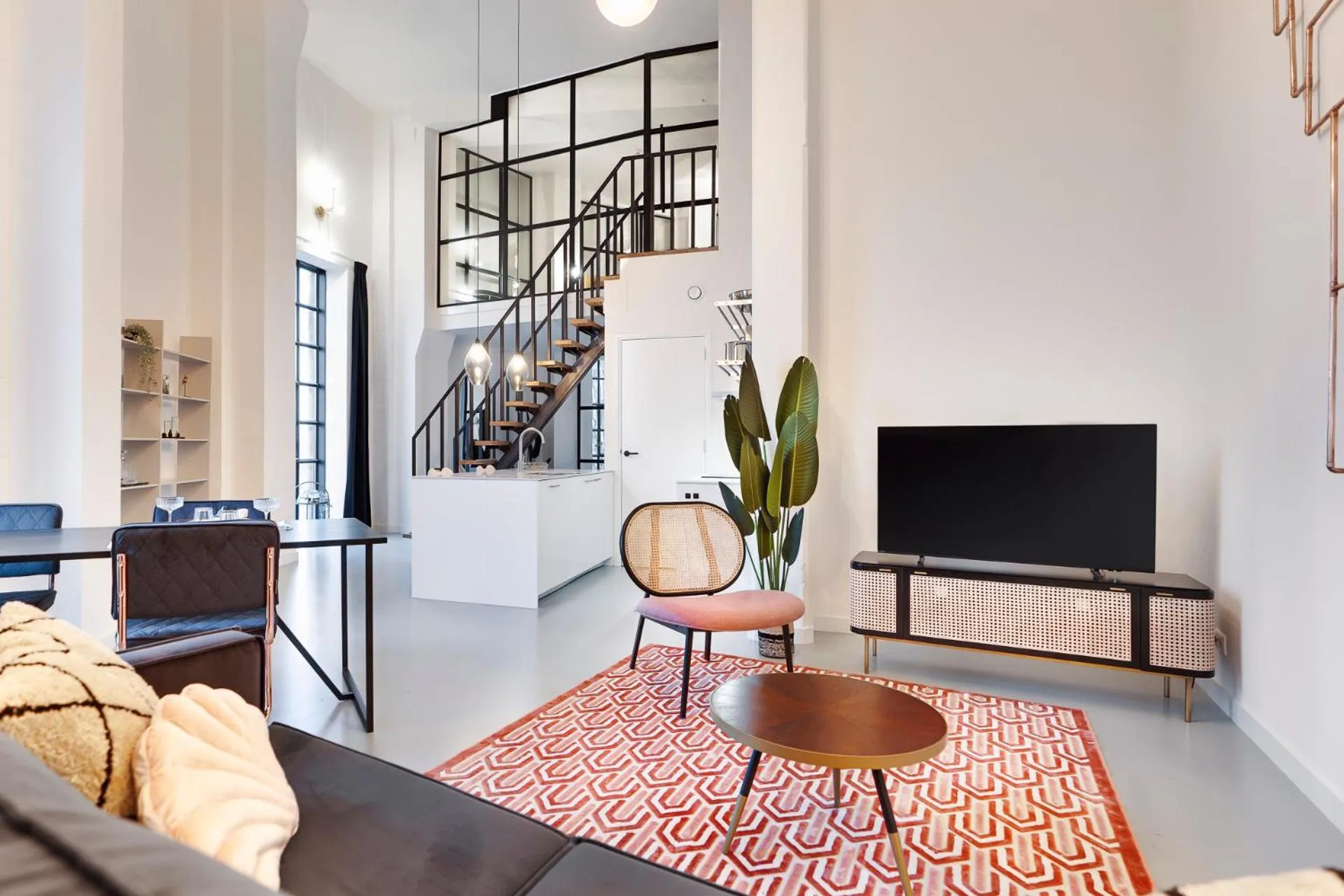 Living room in Hotel Watertoren West