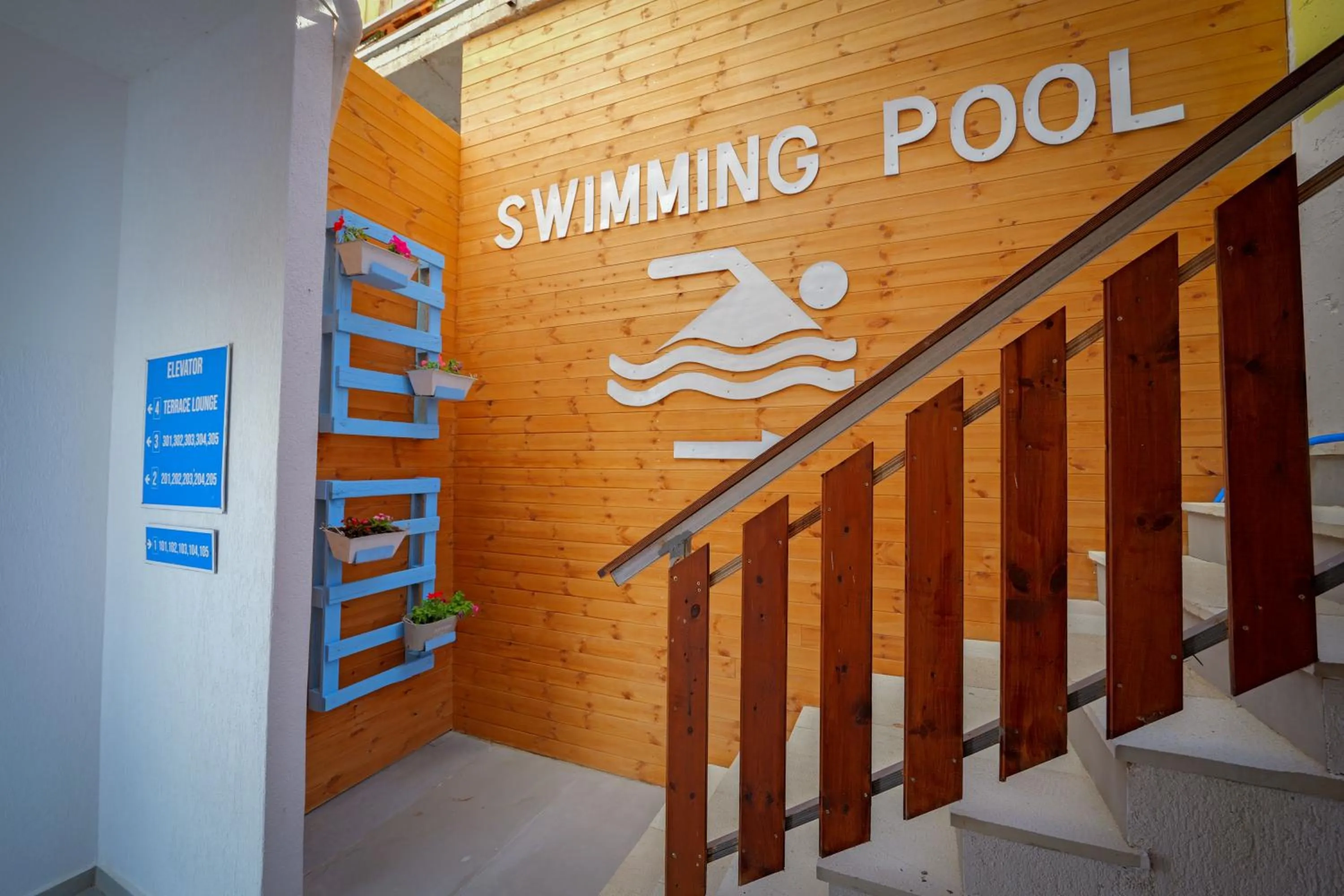 Swimming pool in Hotel Ajden by Mira Mare