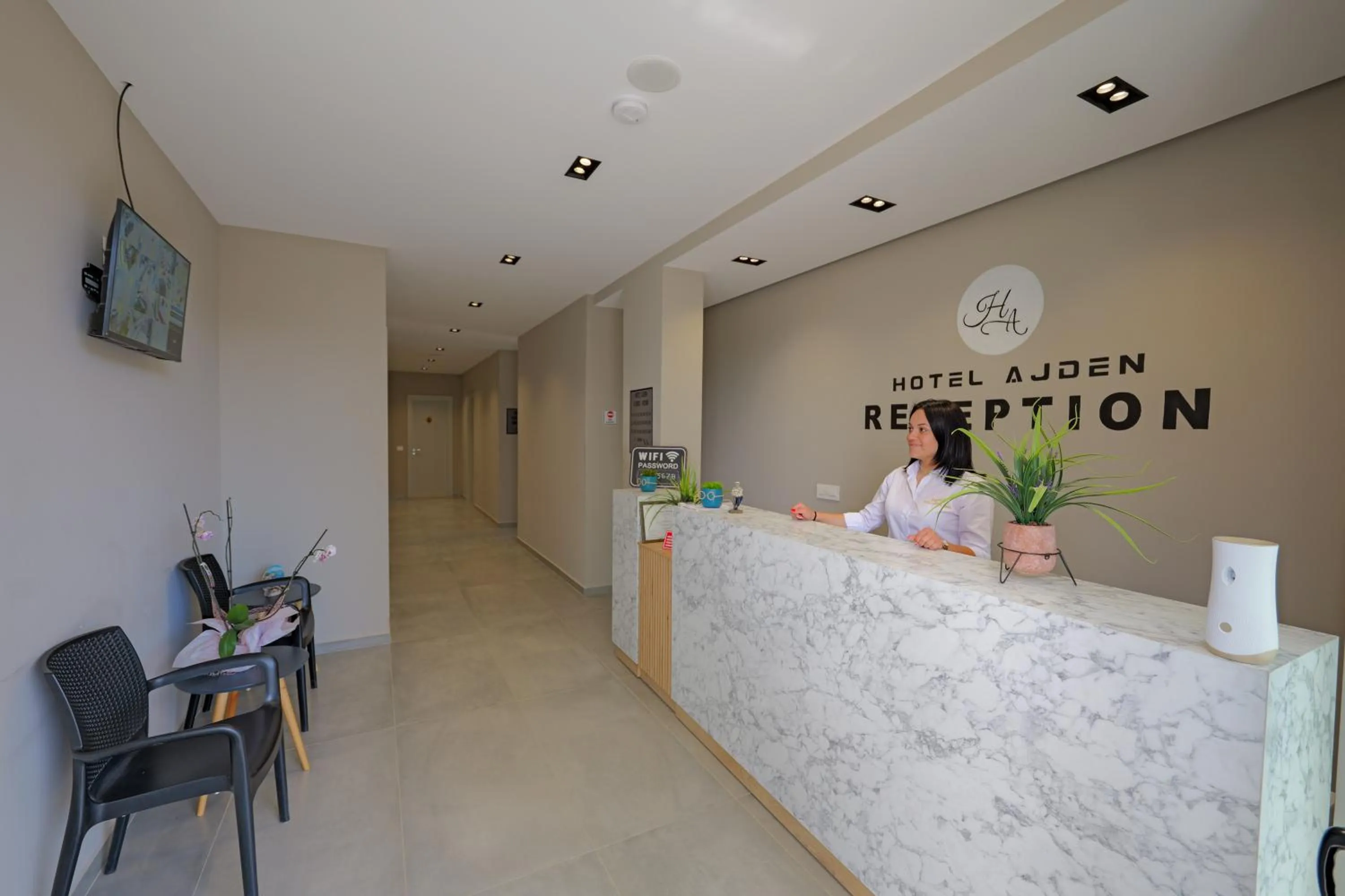 Lobby or reception in Hotel Ajden by Mira Mare