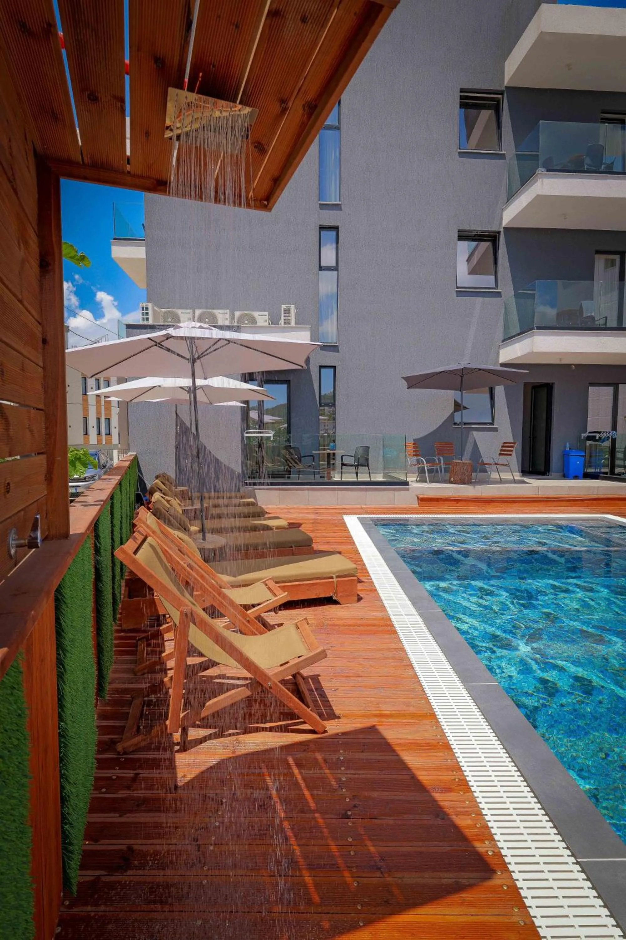 Pool view in Hotel Ajden by Mira Mare