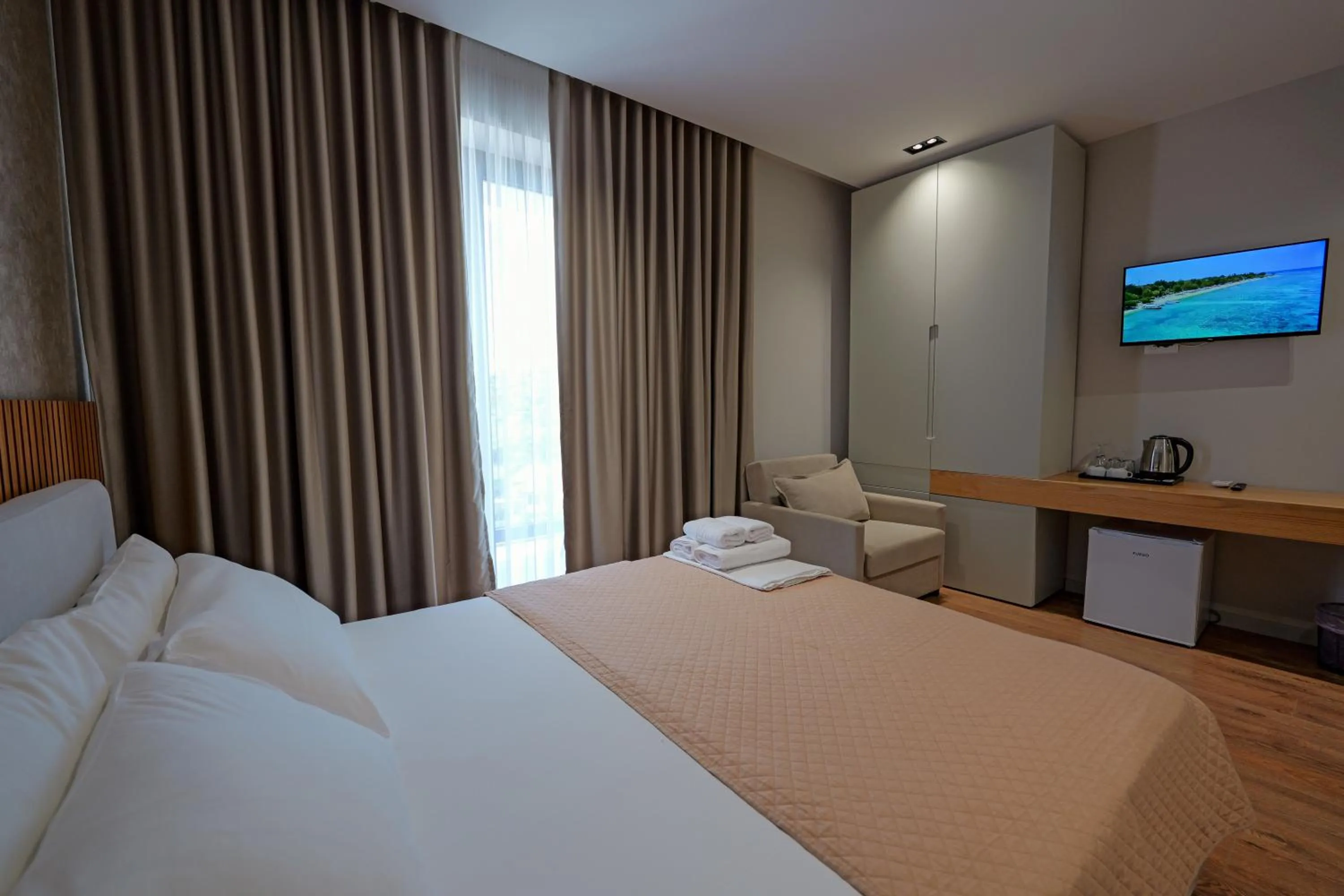 Bedroom, Bed in Hotel Ajden by Mira Mare