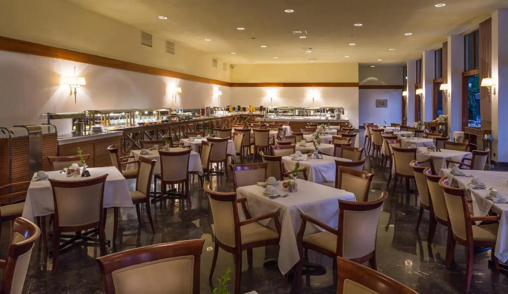 Buffet breakfast in Skiathos Palace Hotel Buffet breakfast in Skiathos Palace Hotel